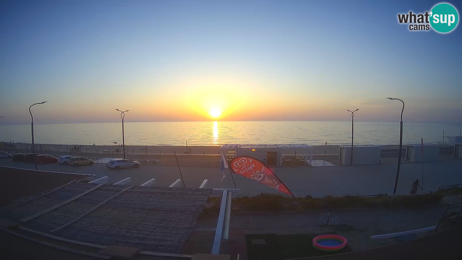 V ŽIVO Spletna kamera plaža Badesi Li Junchi – turizem na Sardiniji Italija