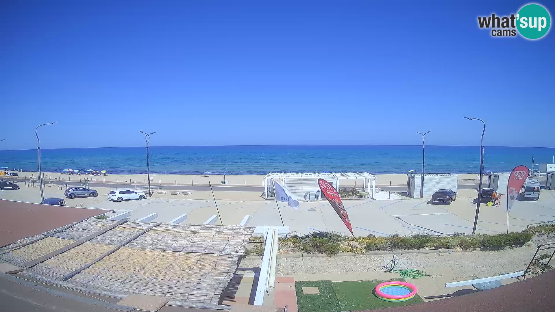 LIVE Webcam Badesi beach Li Junchi – Sardinia tourism Italy