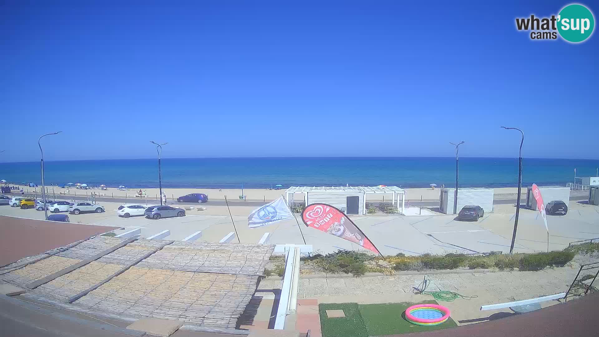 LIVE Webcam spiaggia Badesi Li Junchi – Sardegna turismo Italia