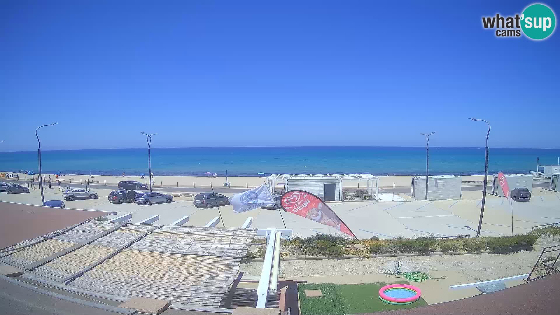LIVE Webcam Badesi beach Li Junchi – Sardinia tourism Italy