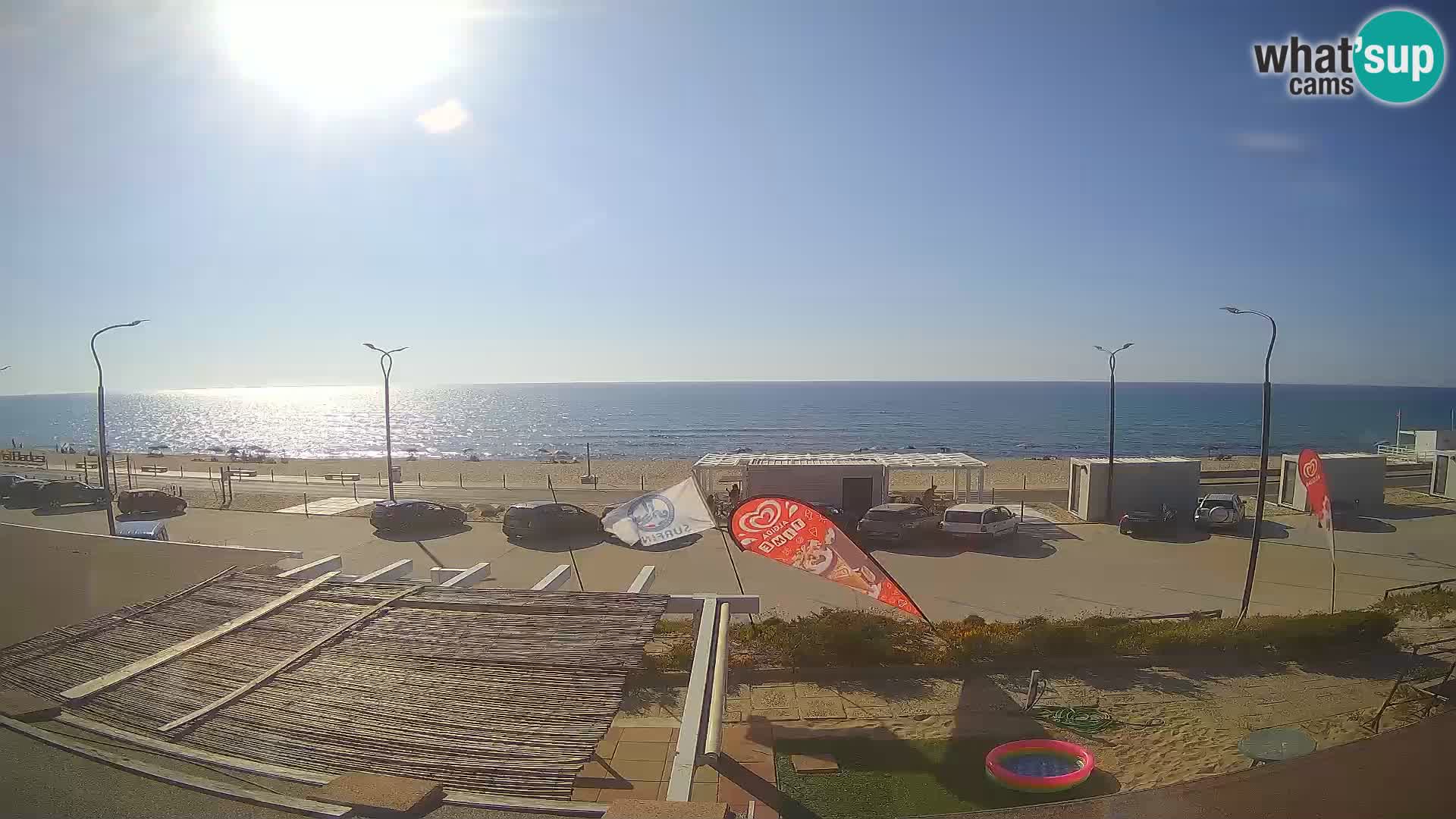 LIVE Webcam Badesi beach Li Junchi – Sardinia tourism Italy