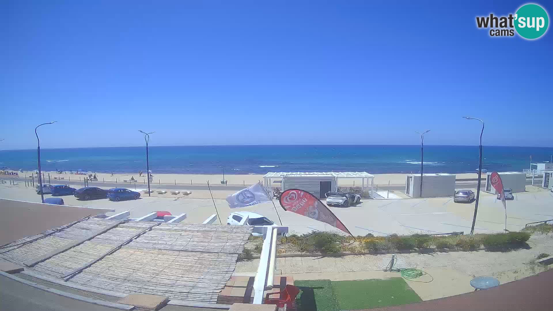 LIVE Webcam Badesi beach Li Junchi – Sardinia tourism Italy