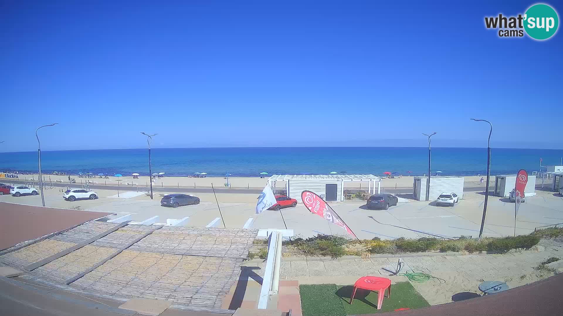 LIVE Webcam Badesi beach Li Junchi – Sardinia tourism Italy