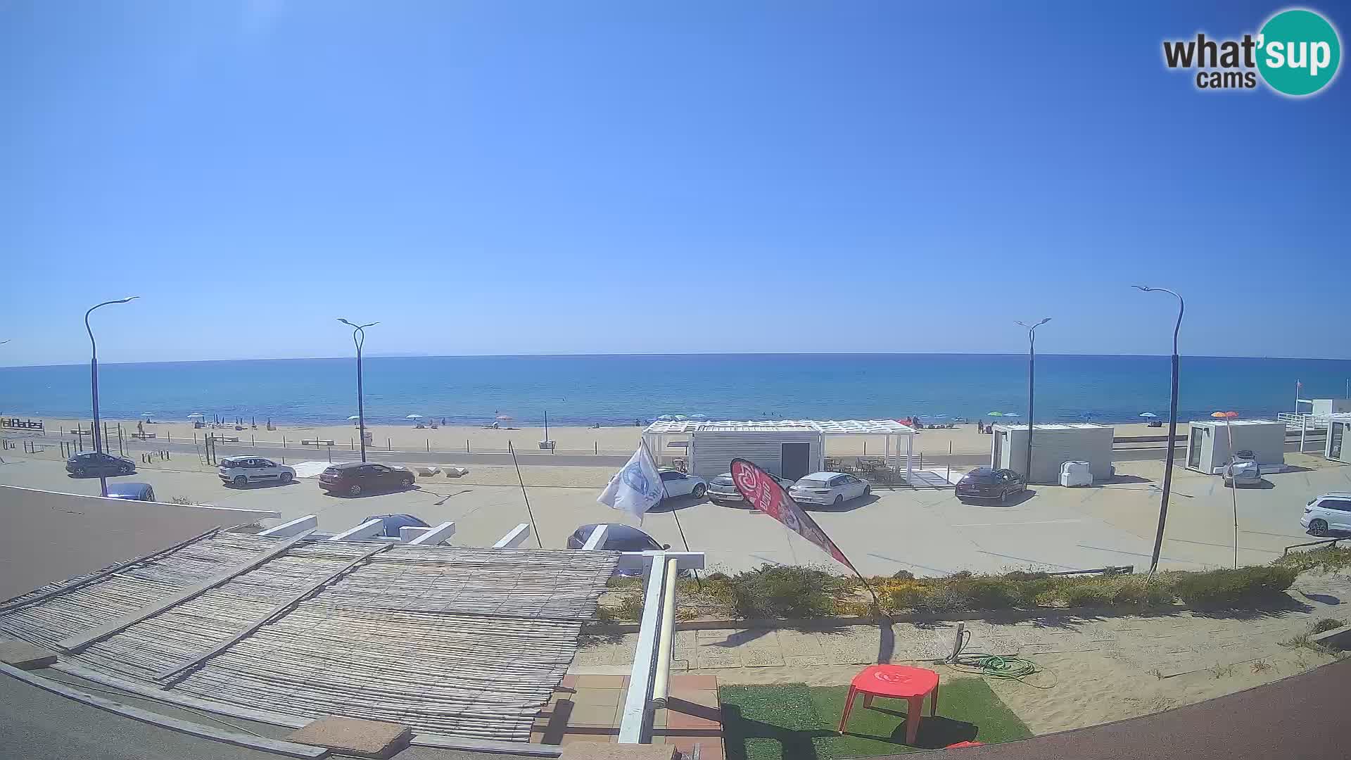 LIVE Webcam Badesi beach Li Junchi – Sardinia tourism Italy