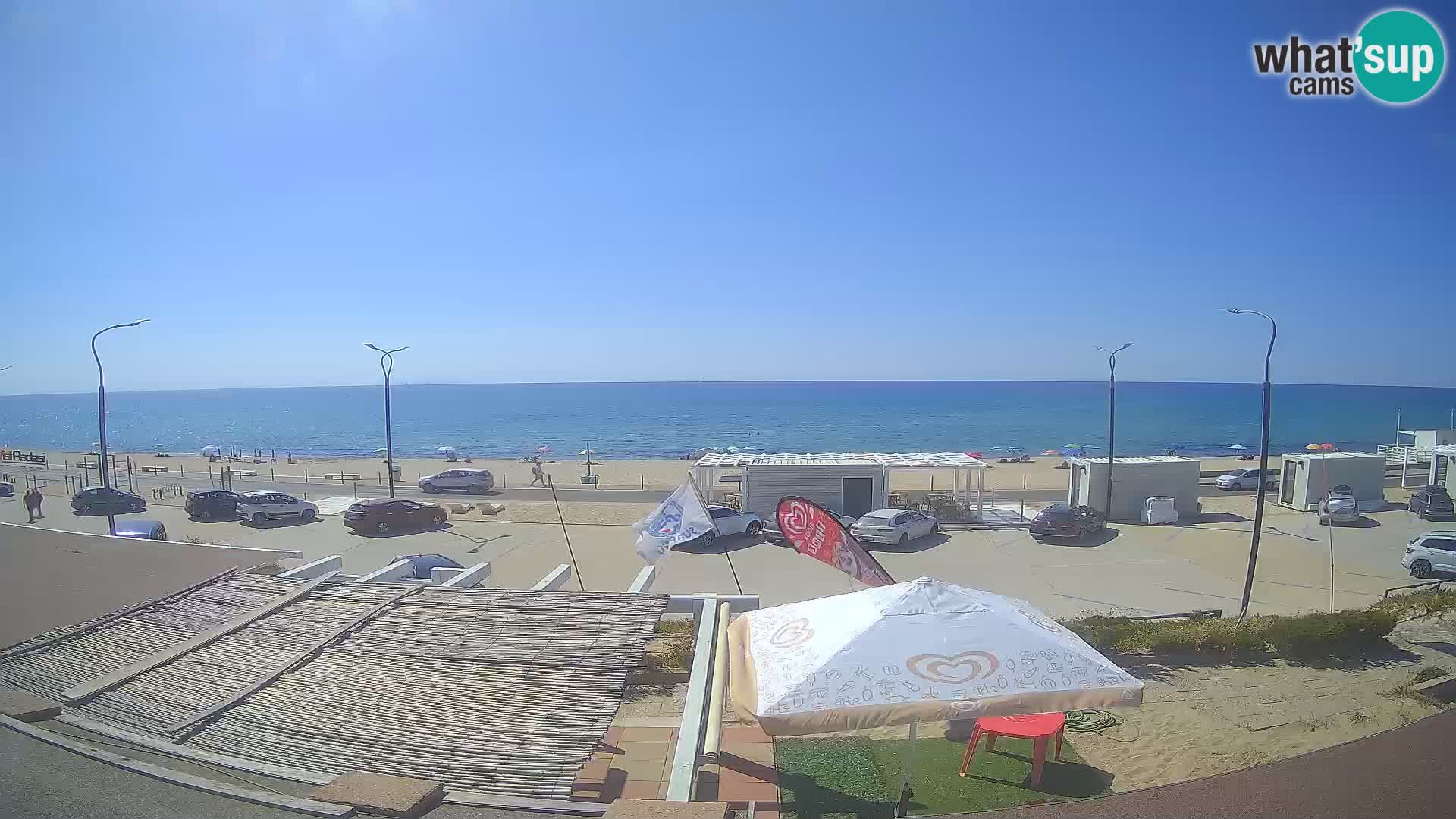 LIVE Webcam Strand Badesi Li Junchi – Sardinien Tourismus Italien