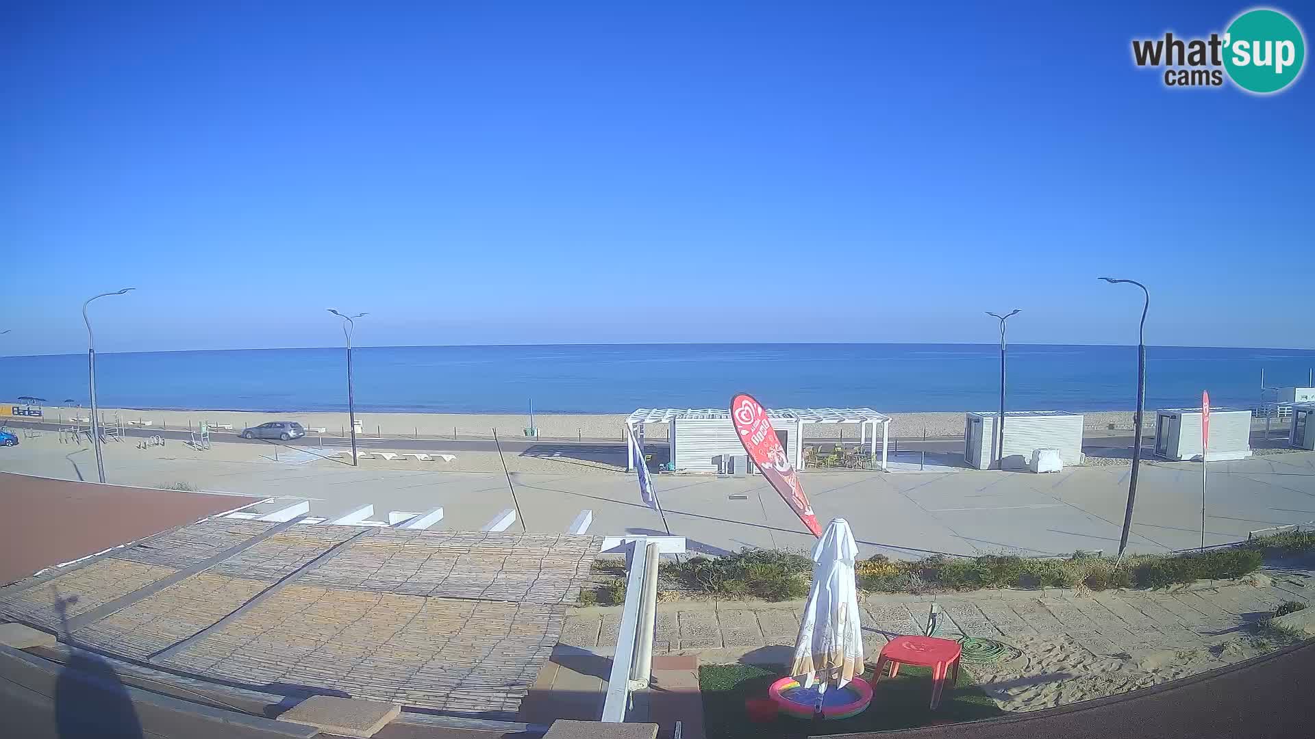 LIVE Webcam Strand Badesi Li Junchi – Sardinien Tourismus Italien