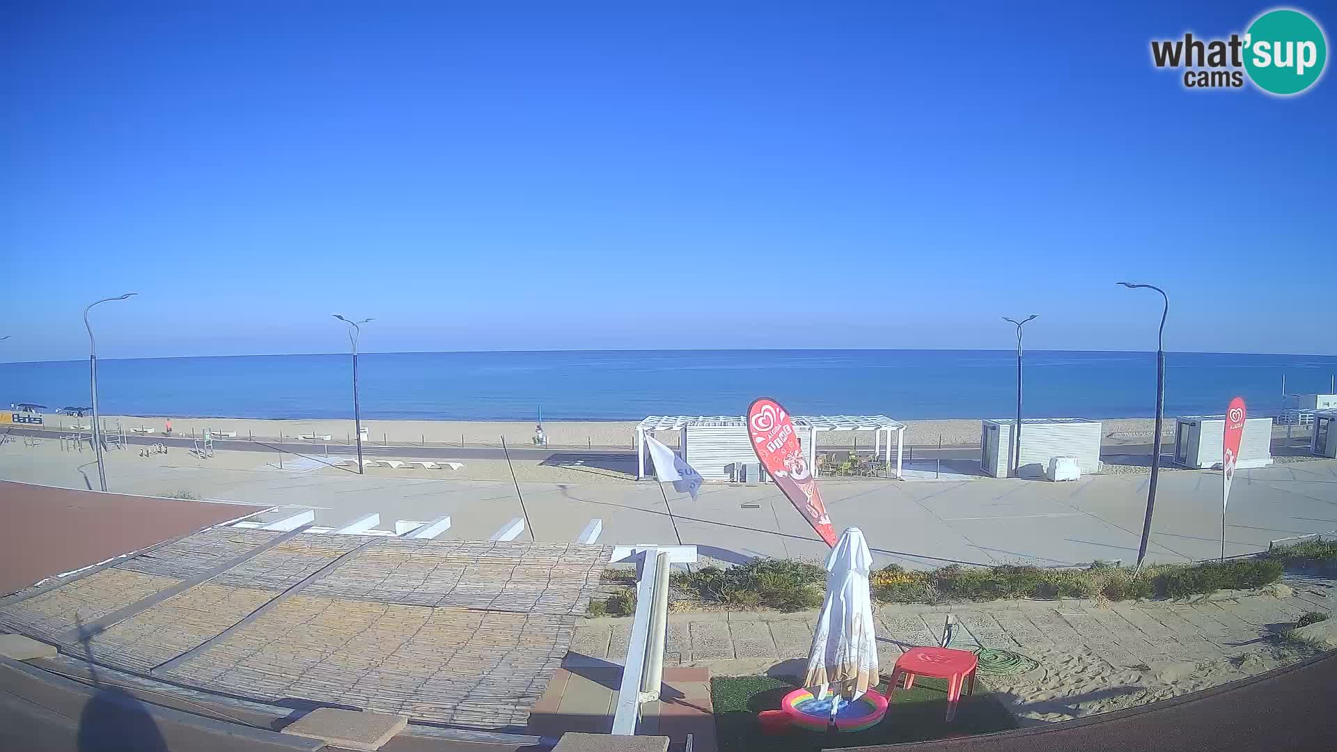 LIVE Webcam Badesi beach Li Junchi – Sardinia tourism Italy