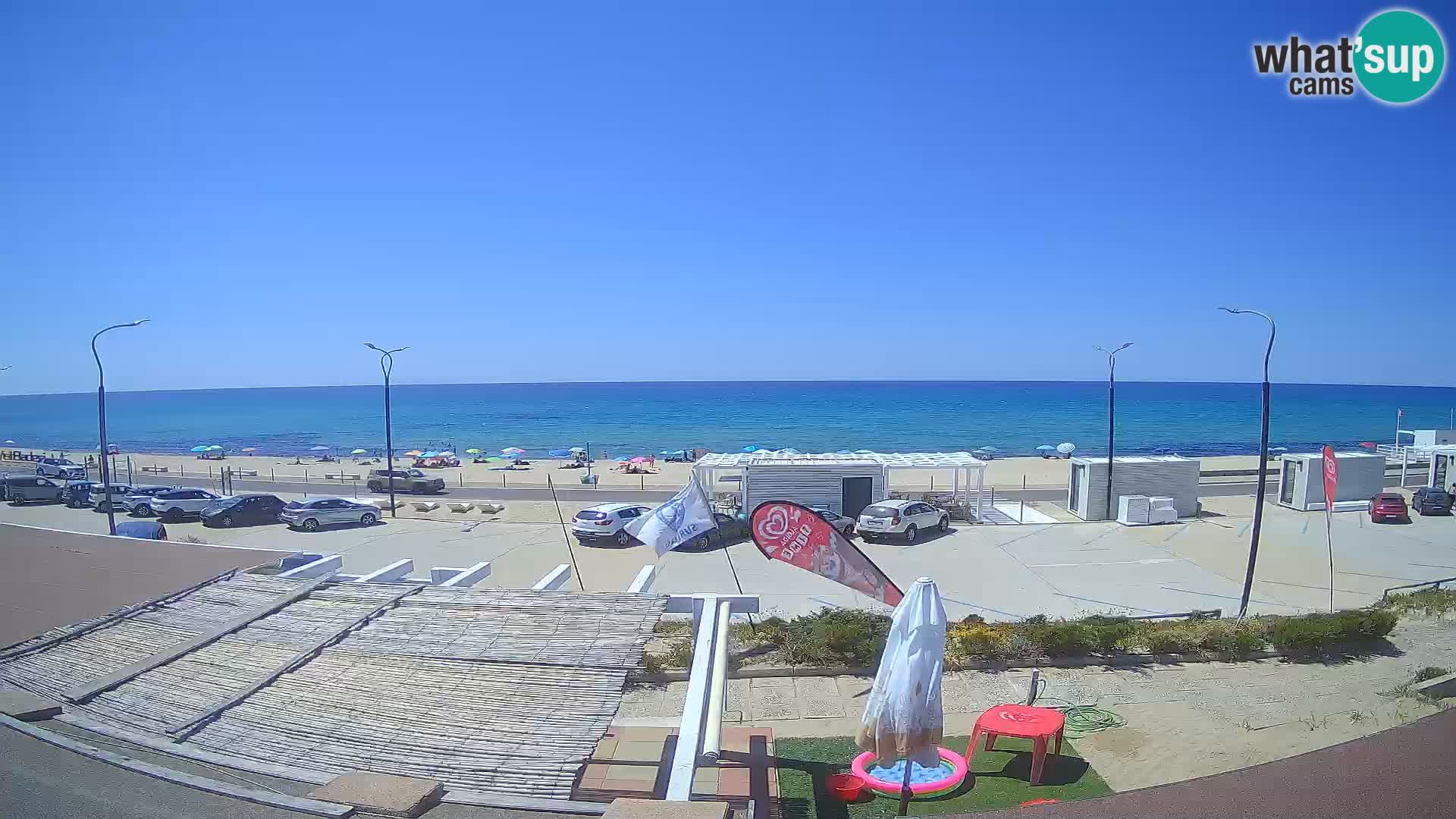 LIVE Webcam Badesi beach Li Junchi – Sardinia tourism Italy