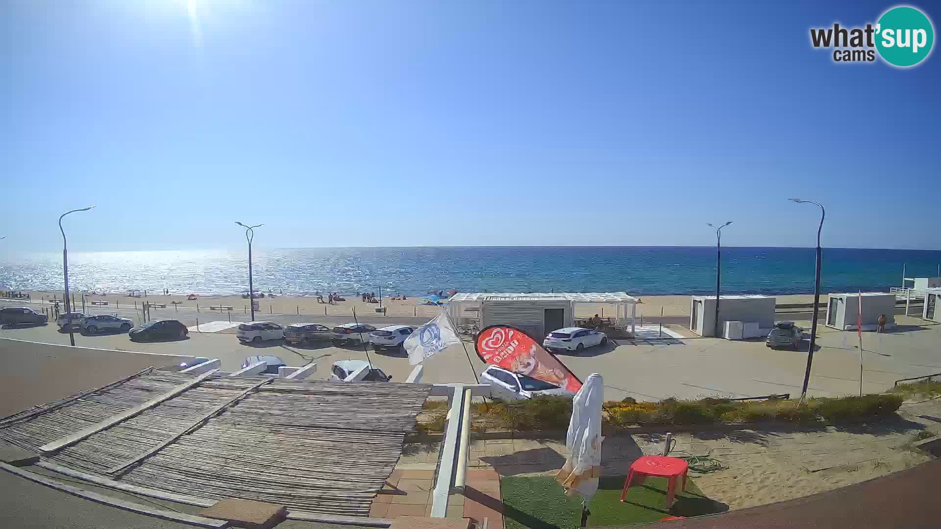 LIVE Webcam spiaggia Badesi Li Junchi – Sardegna turismo Italia