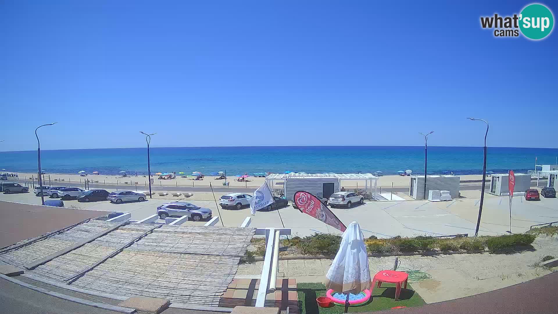 UŽIVO Webcam plaža Badesi Li Junchi – turizam na Sardiniji Italija