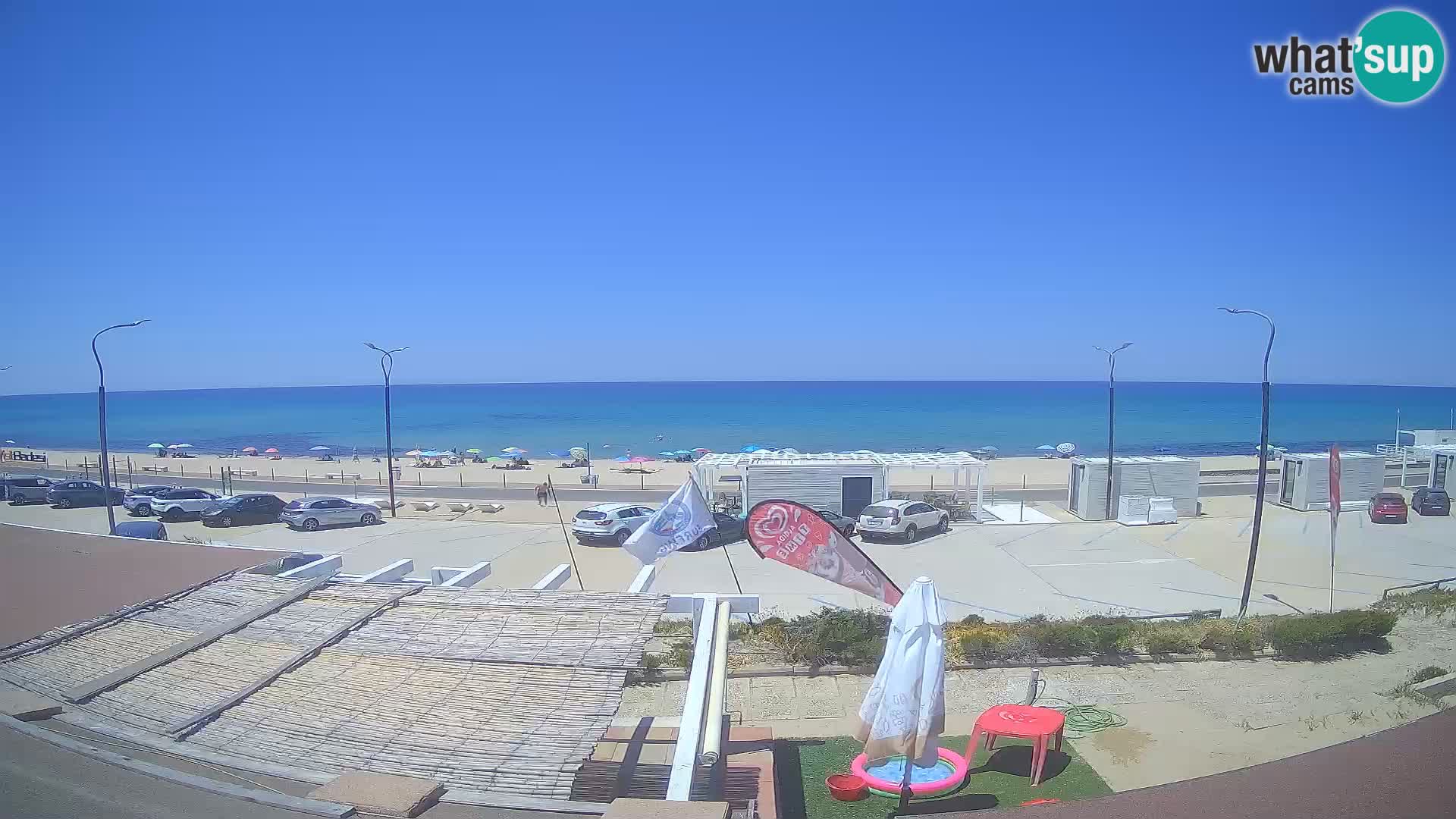 LIVE Webcam Badesi beach Li Junchi – Sardinia tourism Italy