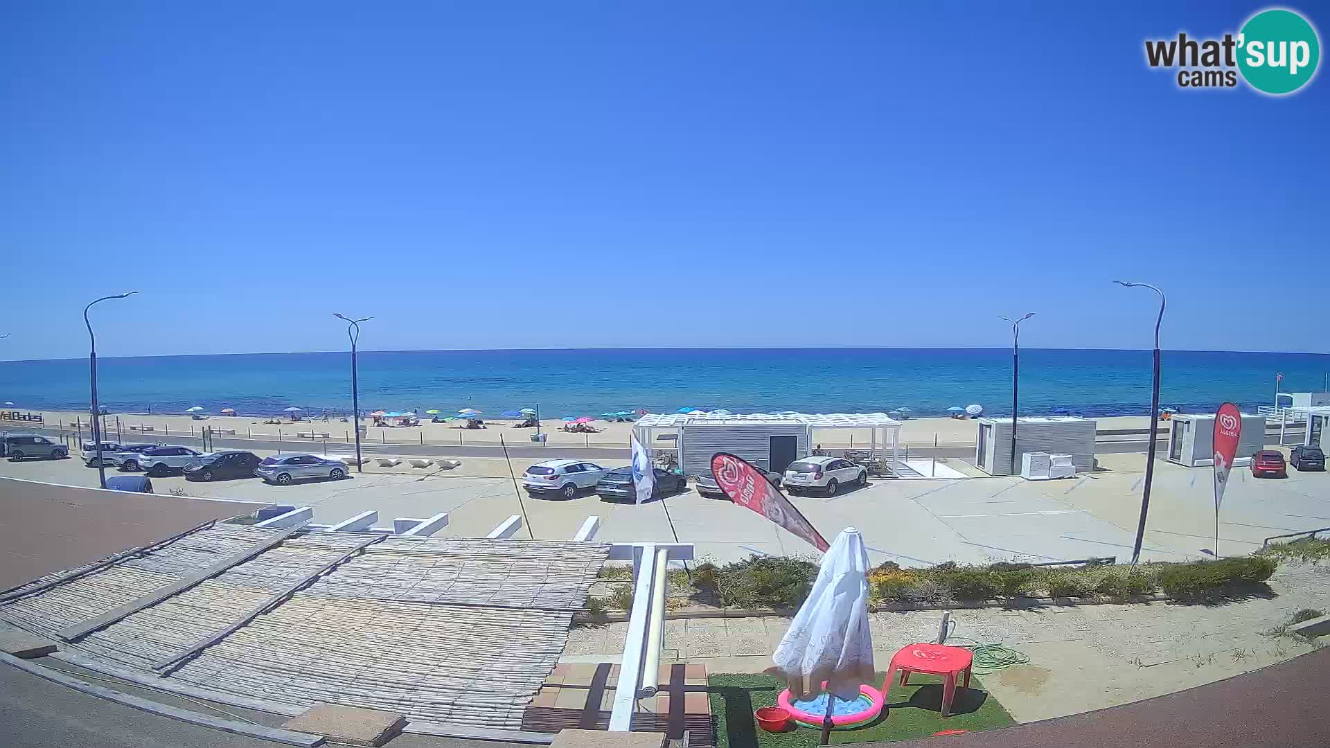 UŽIVO Webcam plaža Badesi Li Junchi – turizam na Sardiniji Italija