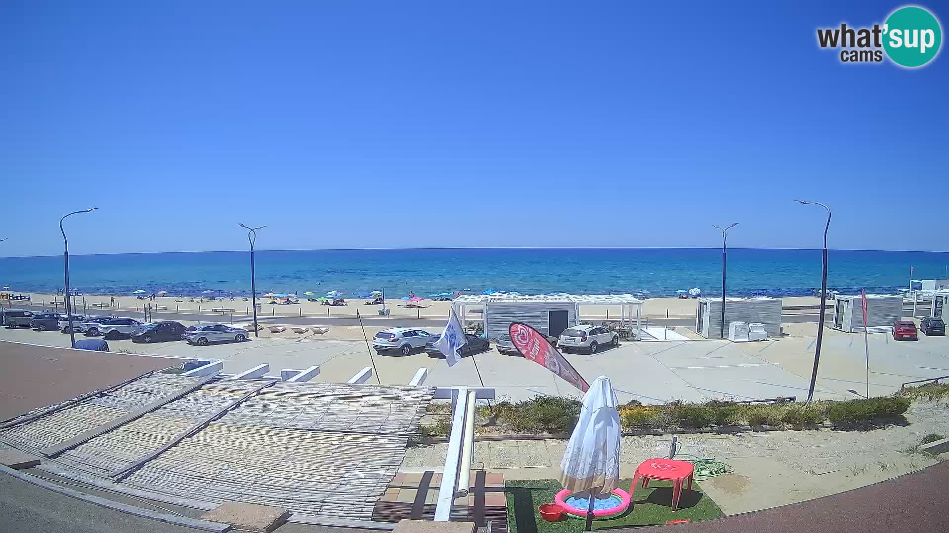 LIVE Webcam Strand Badesi Li Junchi – Sardinien Tourismus Italien