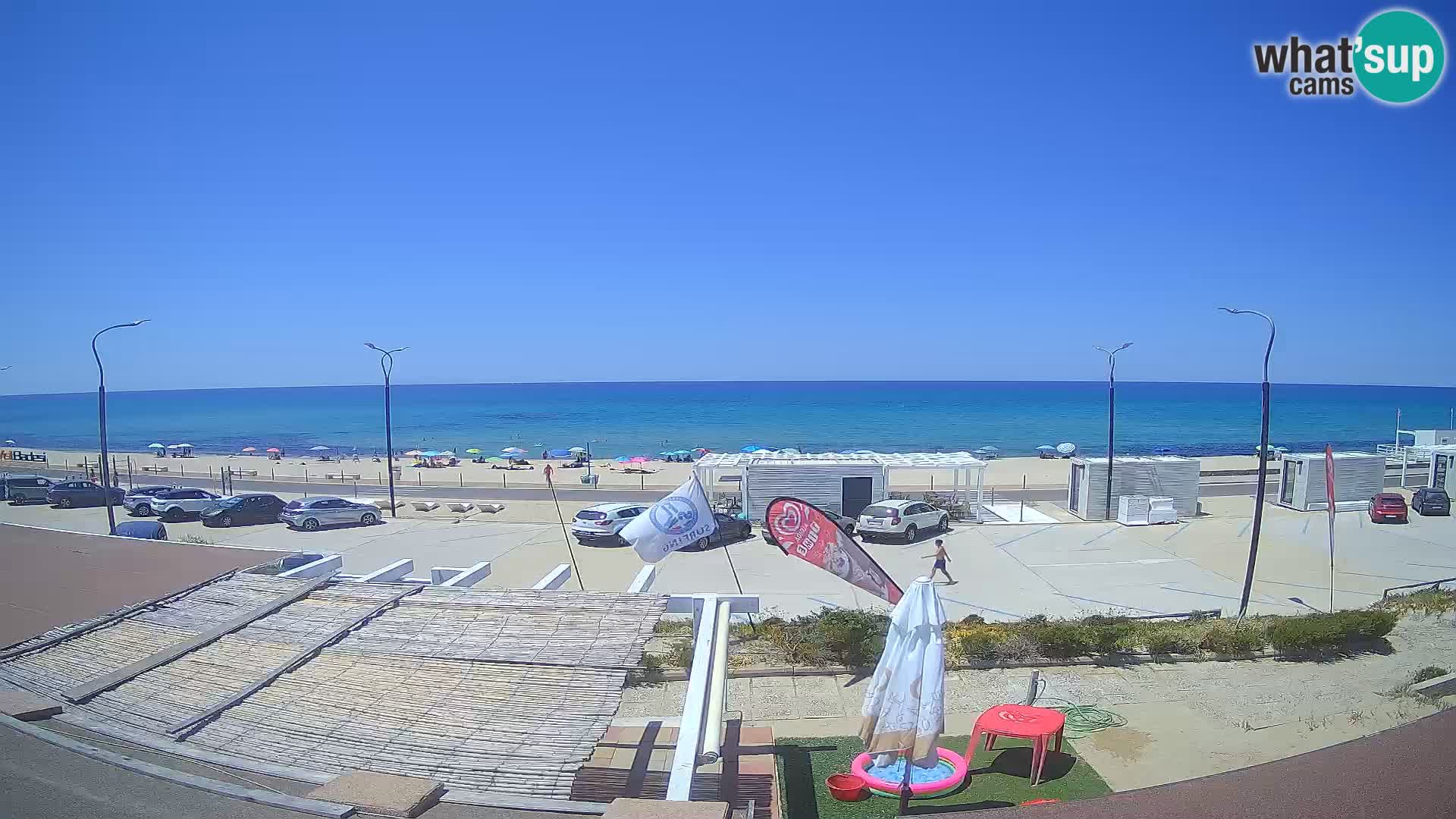 LIVE Webcam Badesi beach Li Junchi – Sardinia tourism Italy