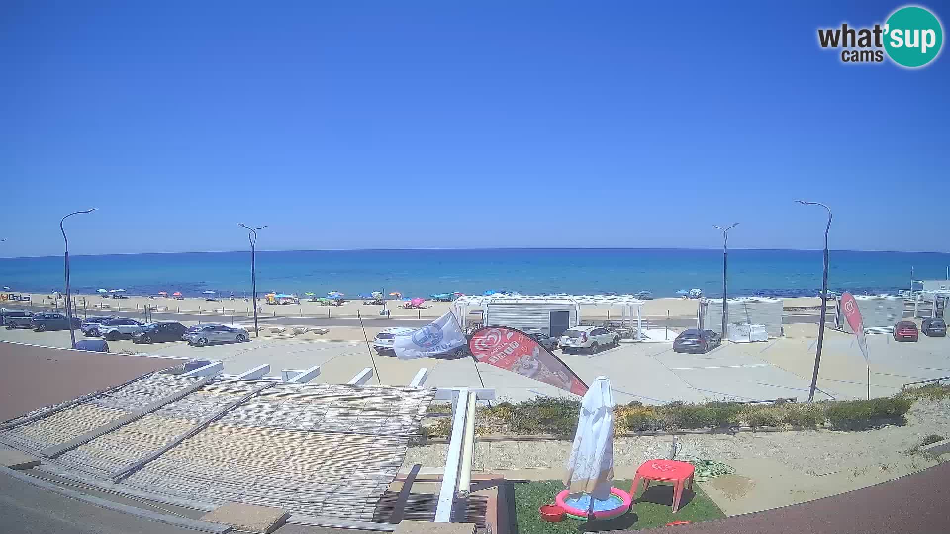UŽIVO Webcam plaža Badesi Li Junchi – turizam na Sardiniji Italija