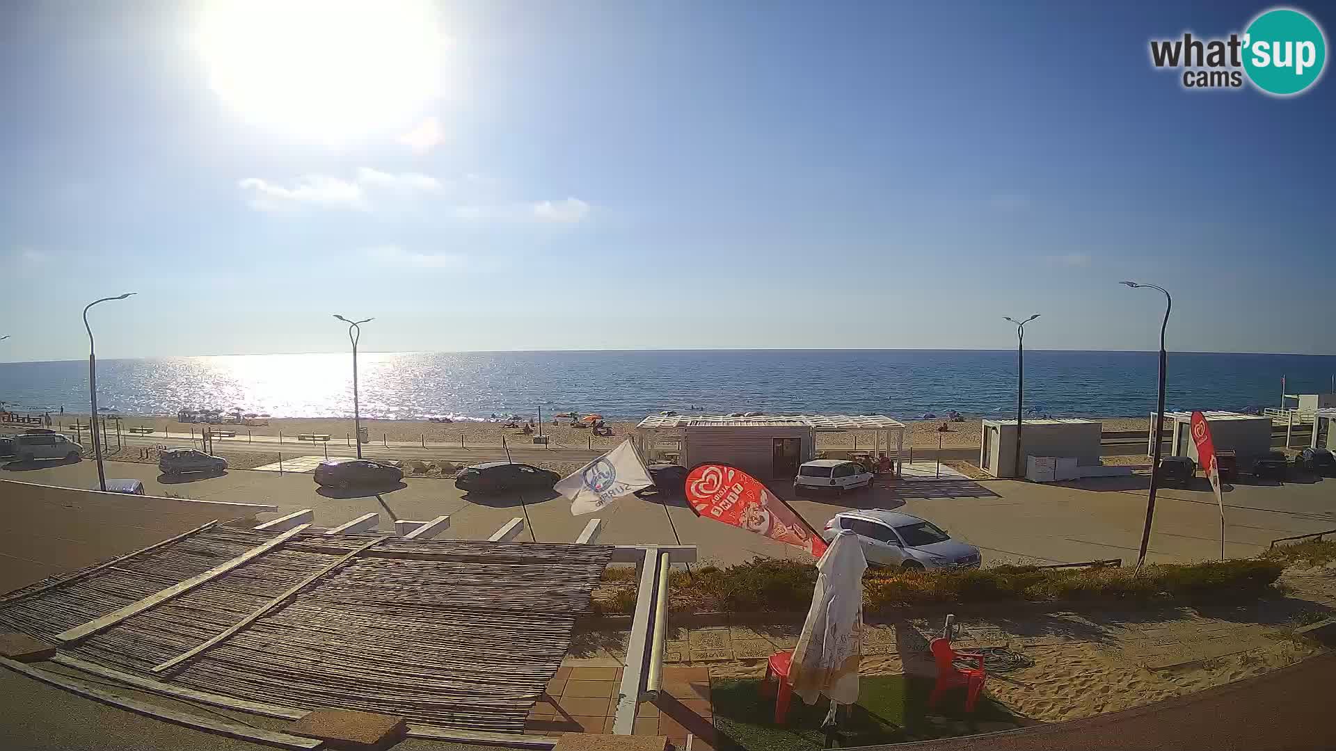 LIVE Webcam Strand Badesi Li Junchi – Sardinien Tourismus Italien