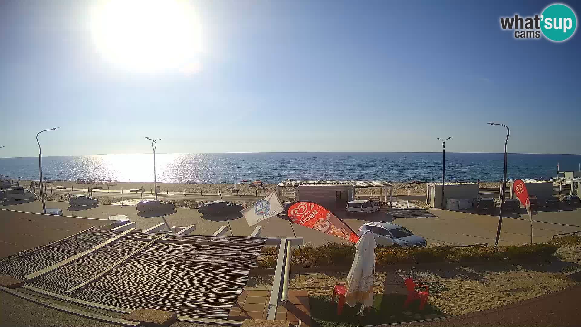 LIVE Webcam Badesi beach Li Junchi – Sardinia tourism Italy