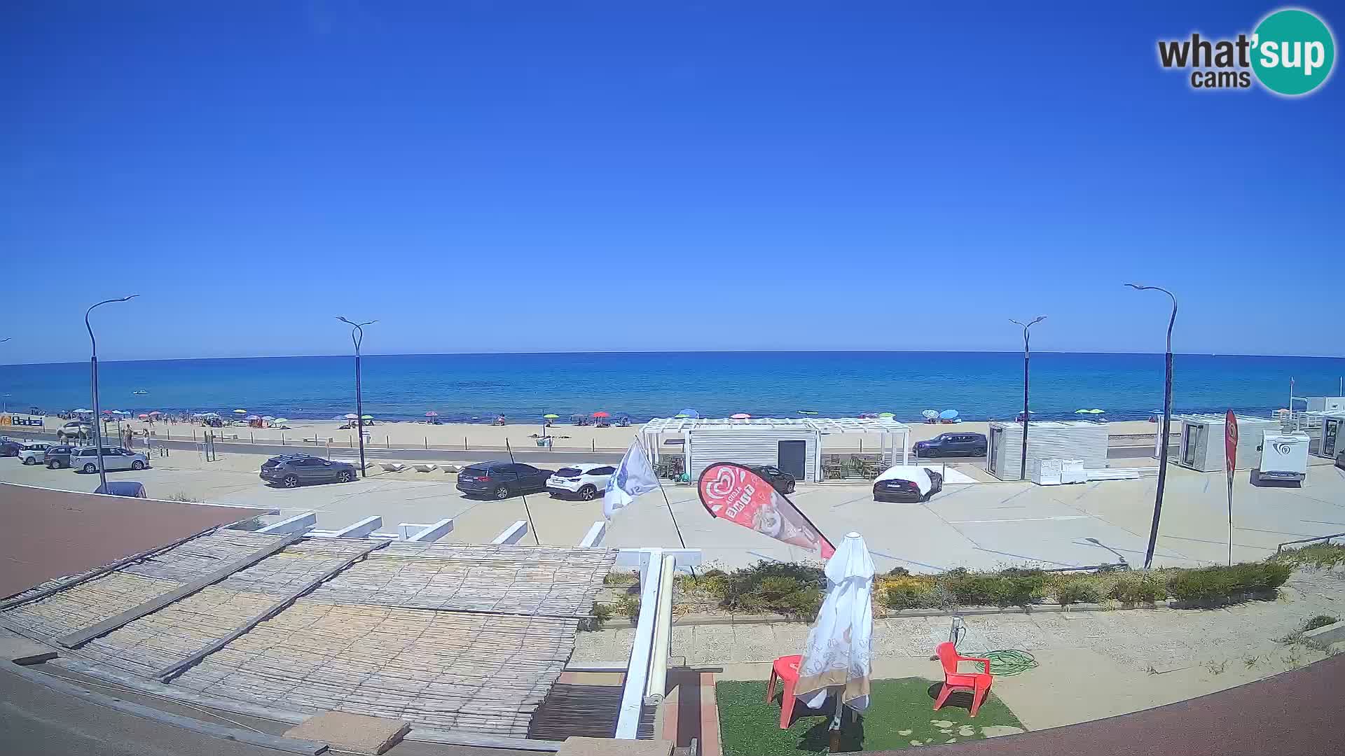 LIVE Webcam Badesi beach Li Junchi – Sardinia tourism Italy