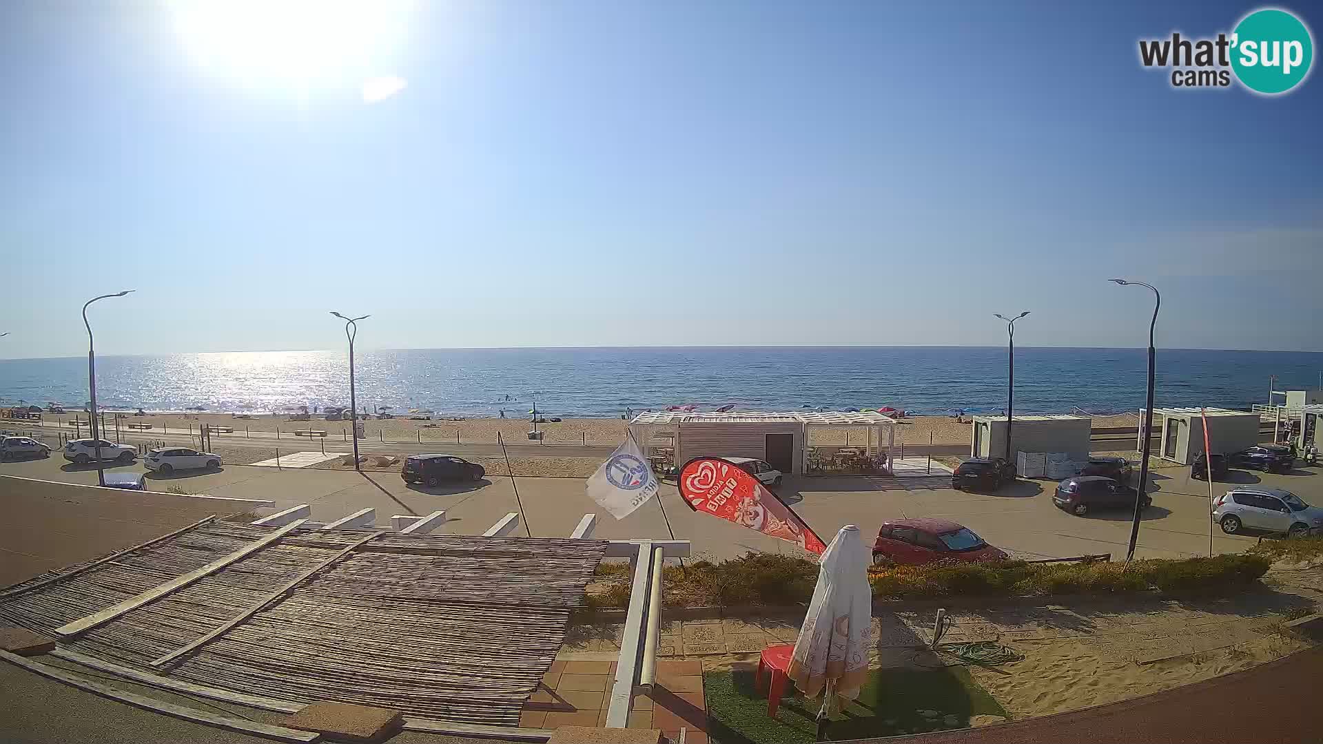 LIVE Webcam Badesi beach Li Junchi – Sardinia tourism Italy