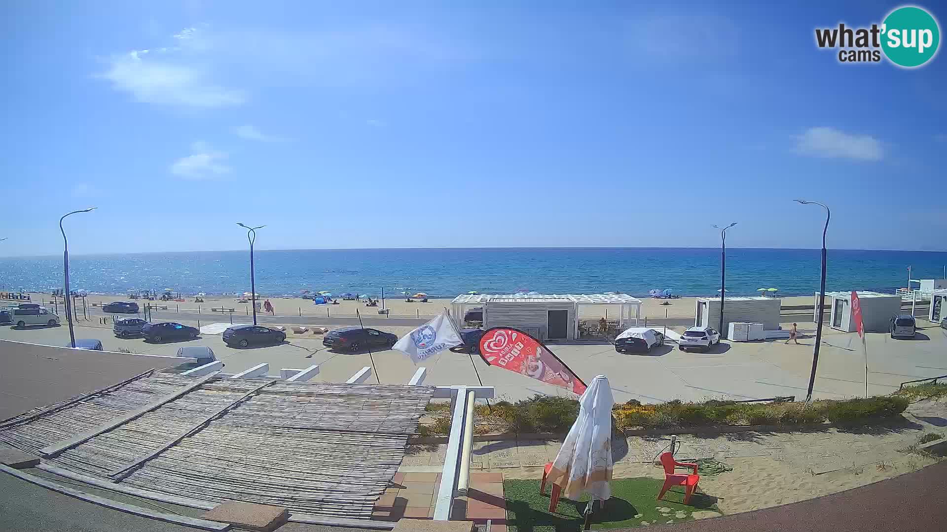 LIVE Webcam spiaggia Badesi Li Junchi – Sardegna turismo Italia