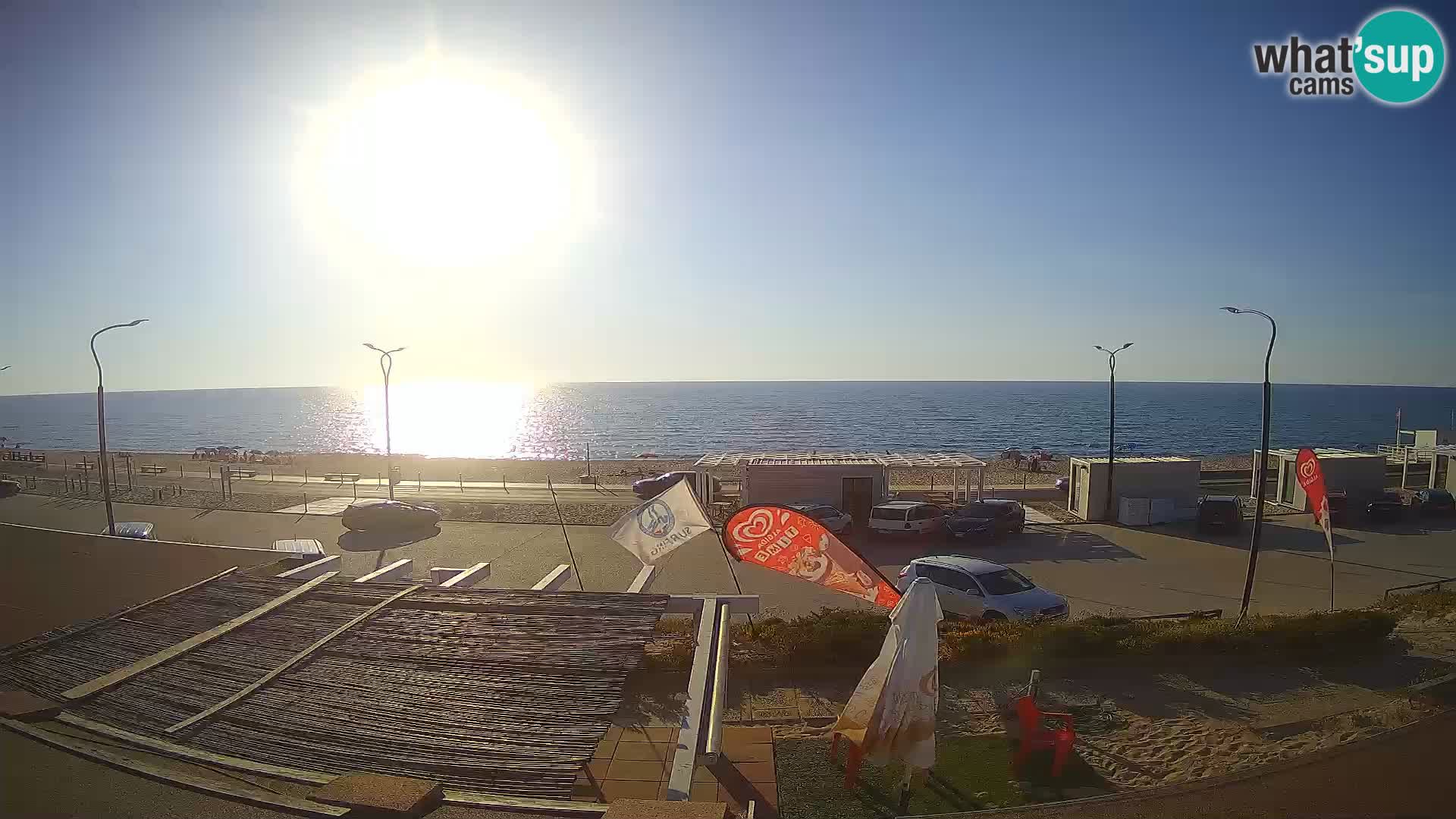 UŽIVO Webcam plaža Badesi Li Junchi – turizam na Sardiniji Italija