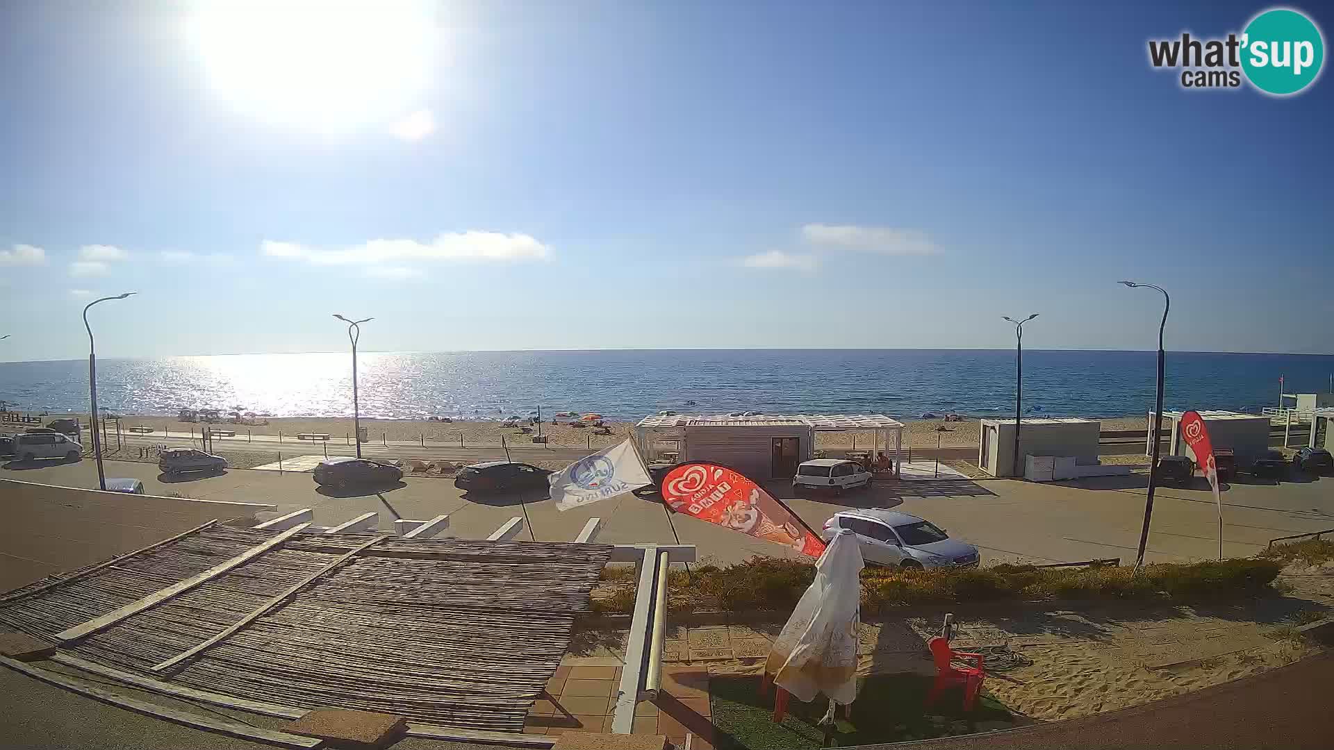 LIVE Webcam spiaggia Badesi Li Junchi – Sardegna turismo Italia