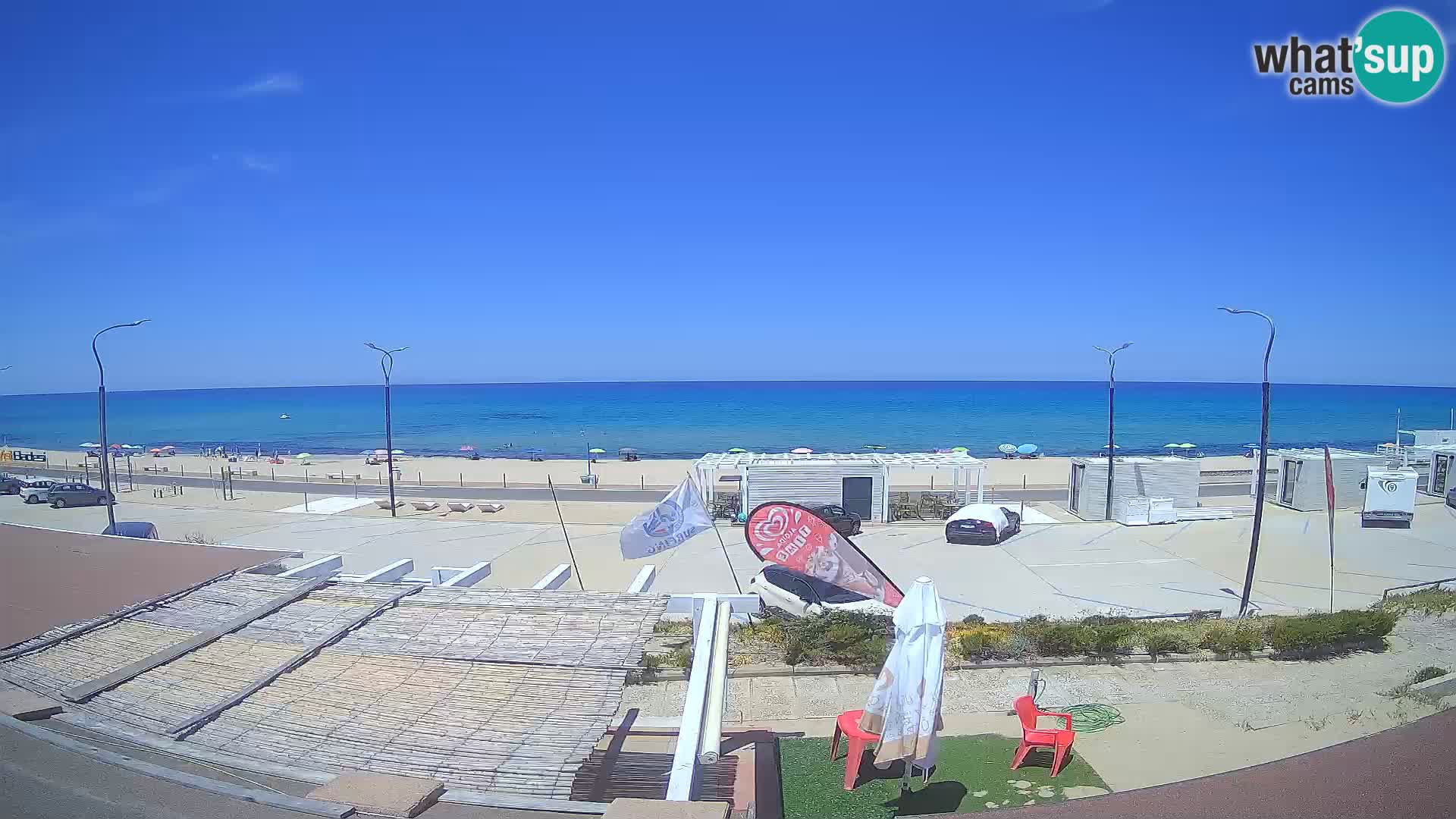 LIVE Webcam spiaggia Badesi Li Junchi – Sardegna turismo Italia