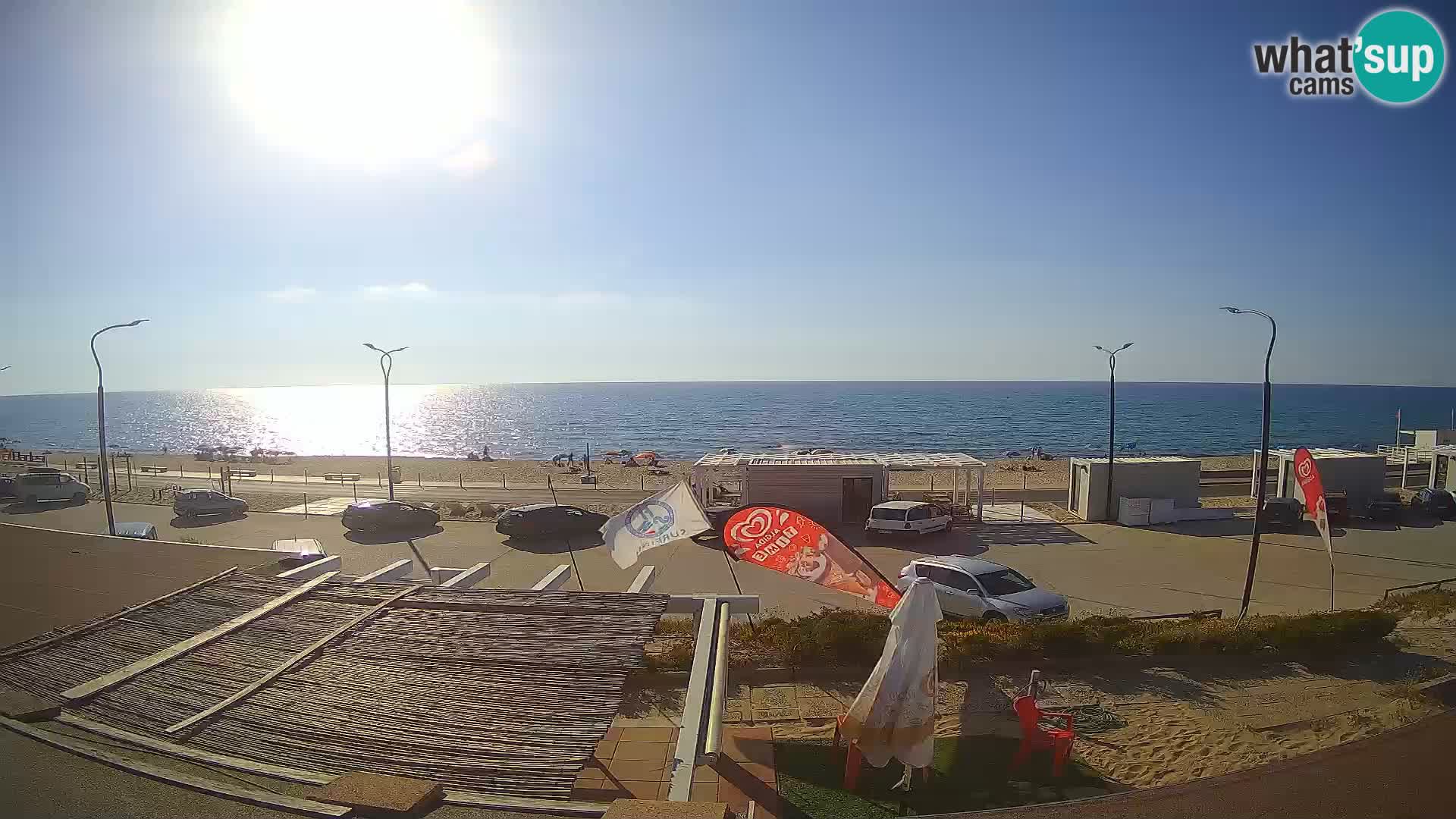 LIVE Webcam Strand Badesi Li Junchi – Sardinien Tourismus Italien