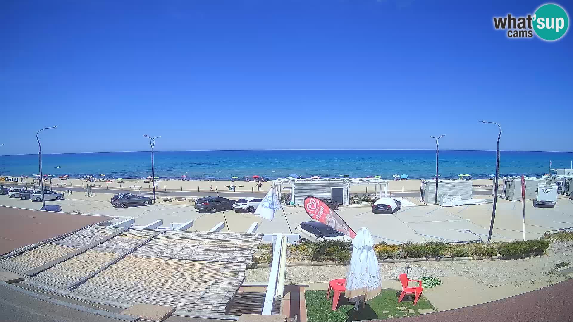 LIVE Webcam Badesi beach Li Junchi – Sardinia tourism Italy