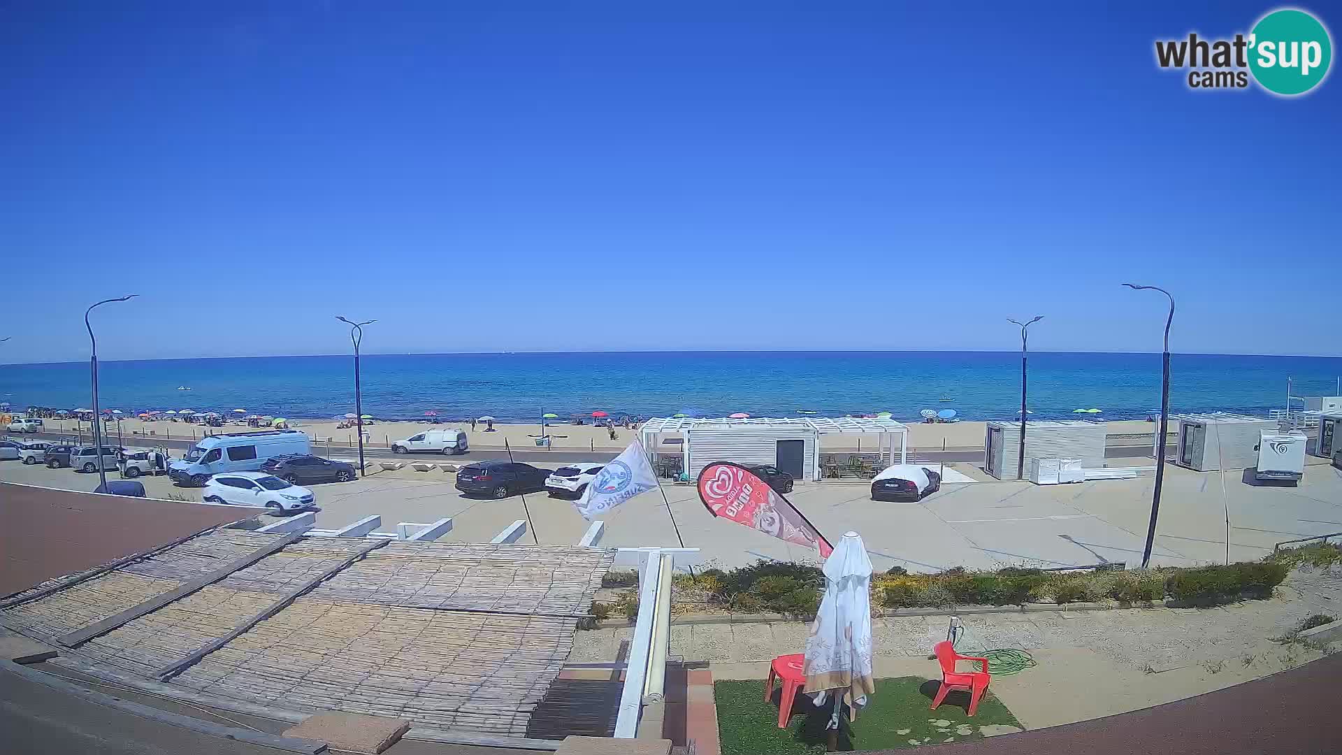 LIVE Webcam Strand Badesi Li Junchi – Sardinien Tourismus Italien