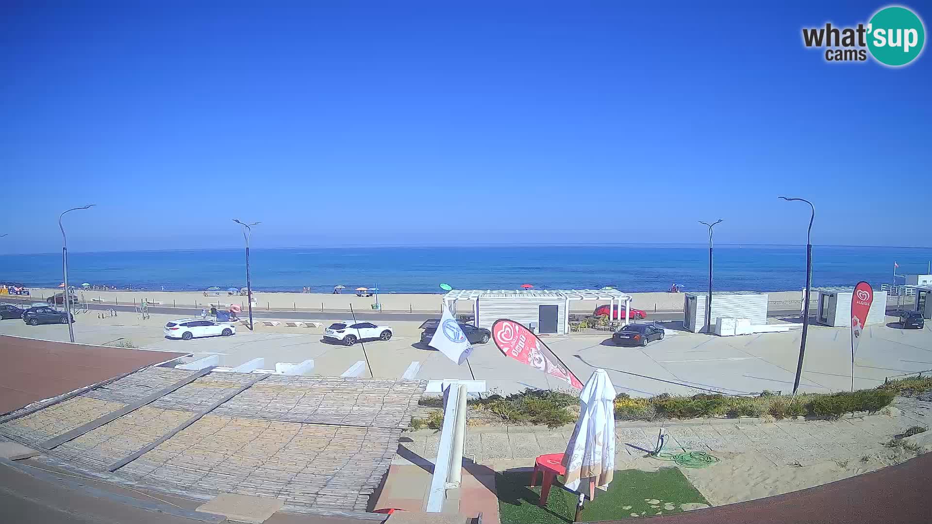 LIVE Webcam Badesi beach Li Junchi – Sardinia tourism Italy