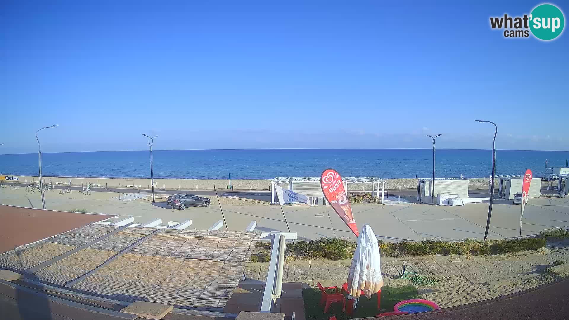 LIVE Webcam Badesi beach Li Junchi – Sardinia tourism Italy