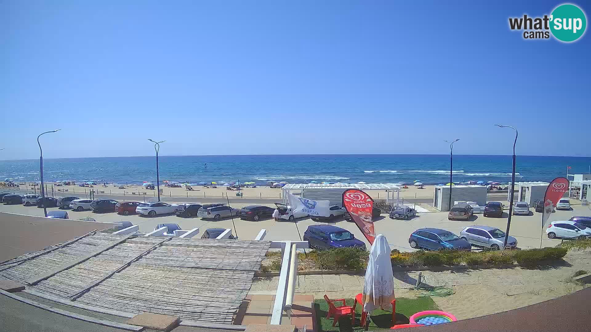 LIVE Webcam spiaggia Badesi Li Junchi – Sardegna turismo Italia