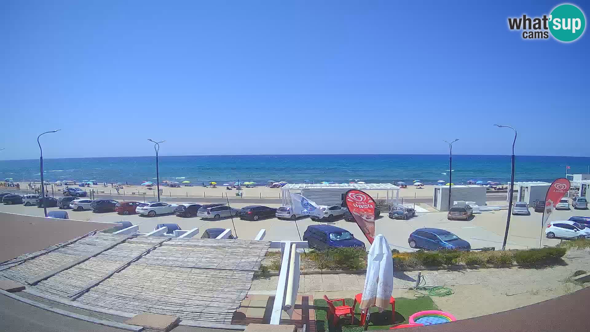 LIVE Webcam spiaggia Badesi Li Junchi – Sardegna turismo Italia