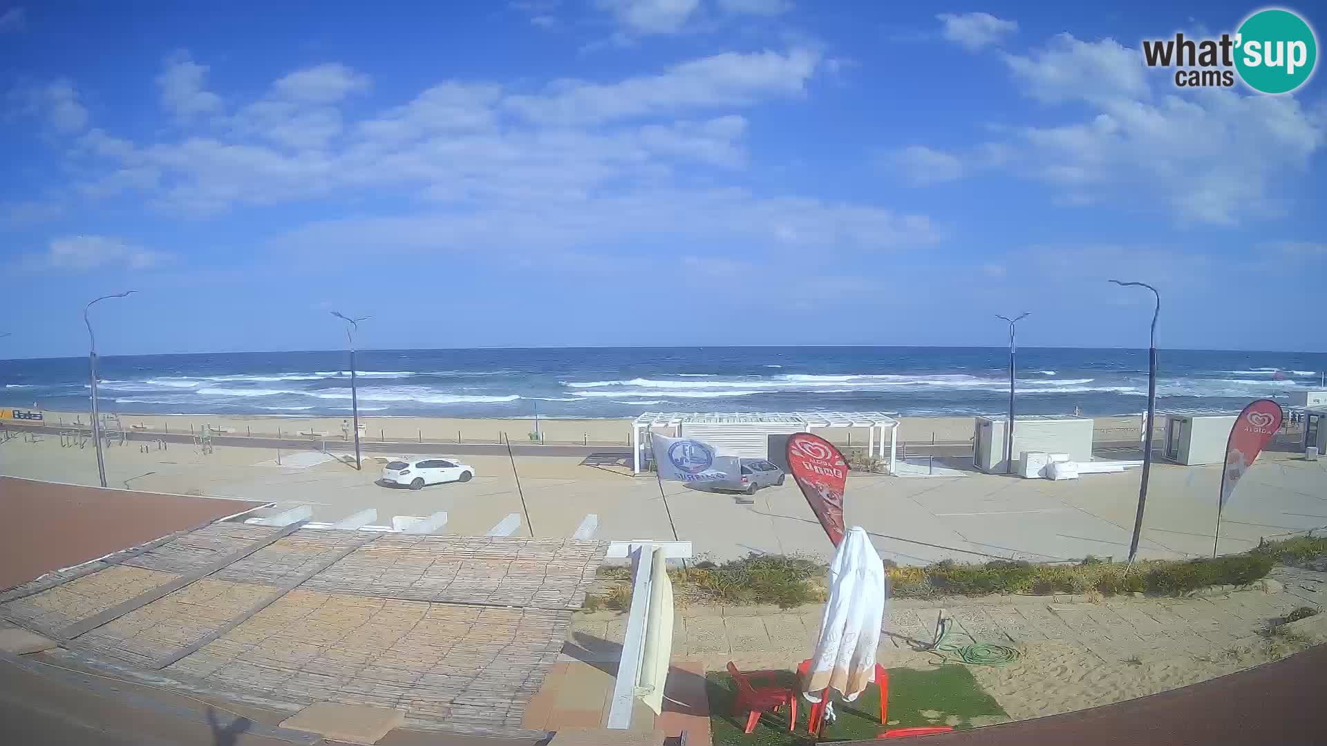 V ŽIVO Spletna kamera plaža Badesi Li Junchi – turizem na Sardiniji Italija