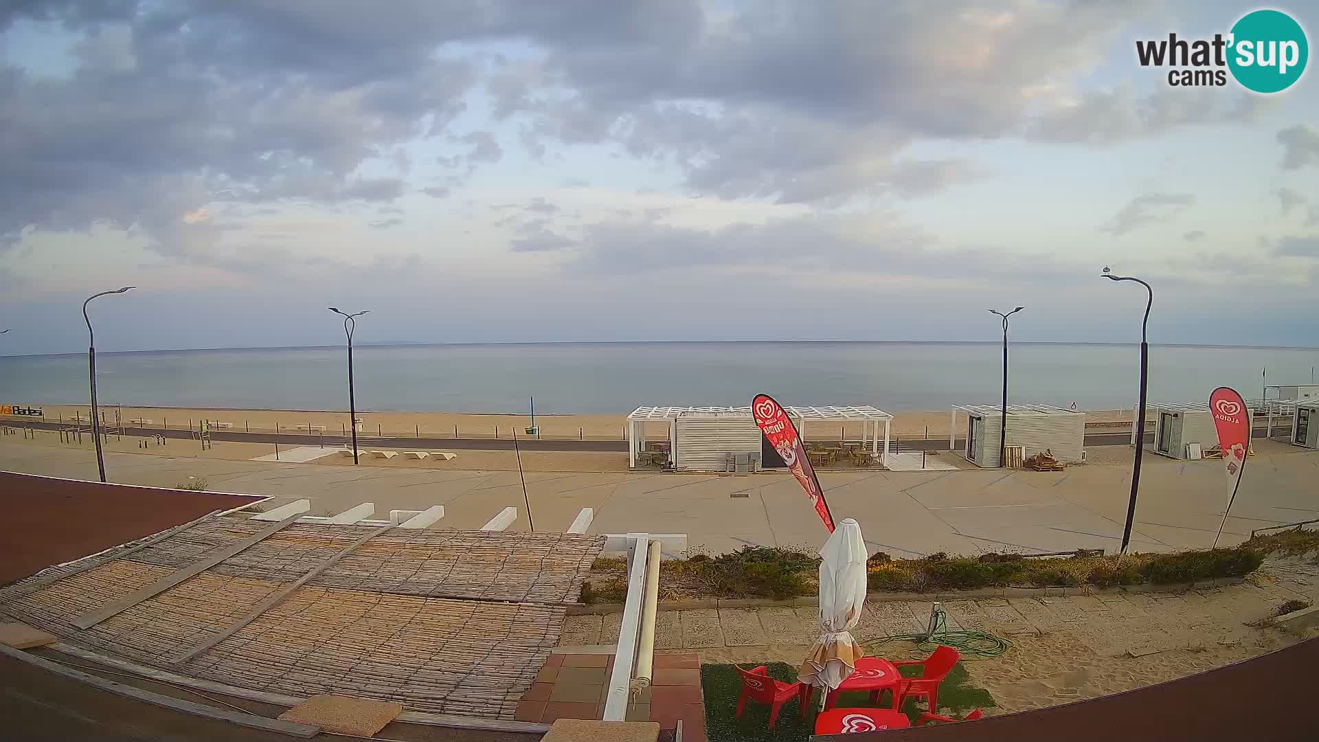 LIVE Webcam Strand Badesi Li Junchi – Sardinien Tourismus Italien