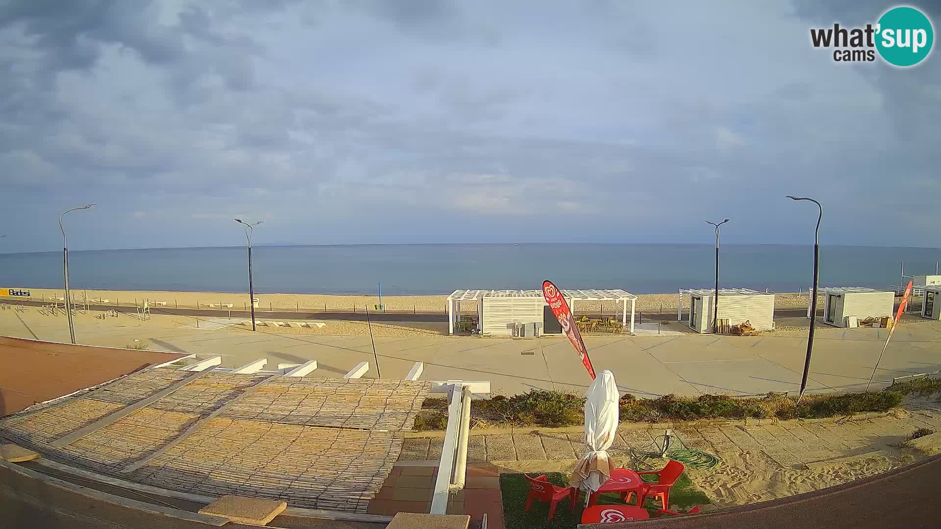 LIVE Webcam Strand Badesi Li Junchi – Sardinien Tourismus Italien