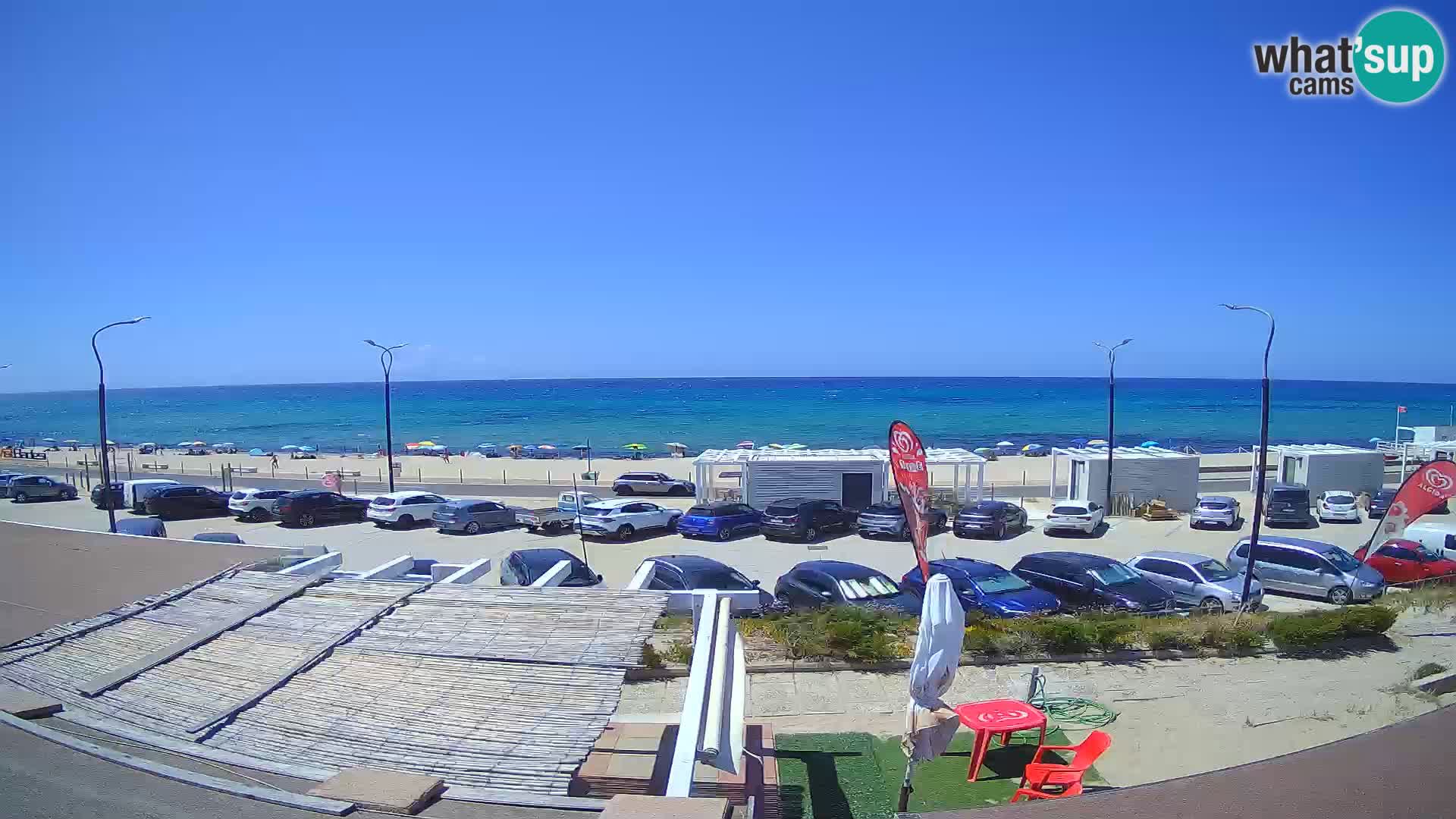 LIVE Webcam Badesi beach Li Junchi – Sardinia tourism Italy