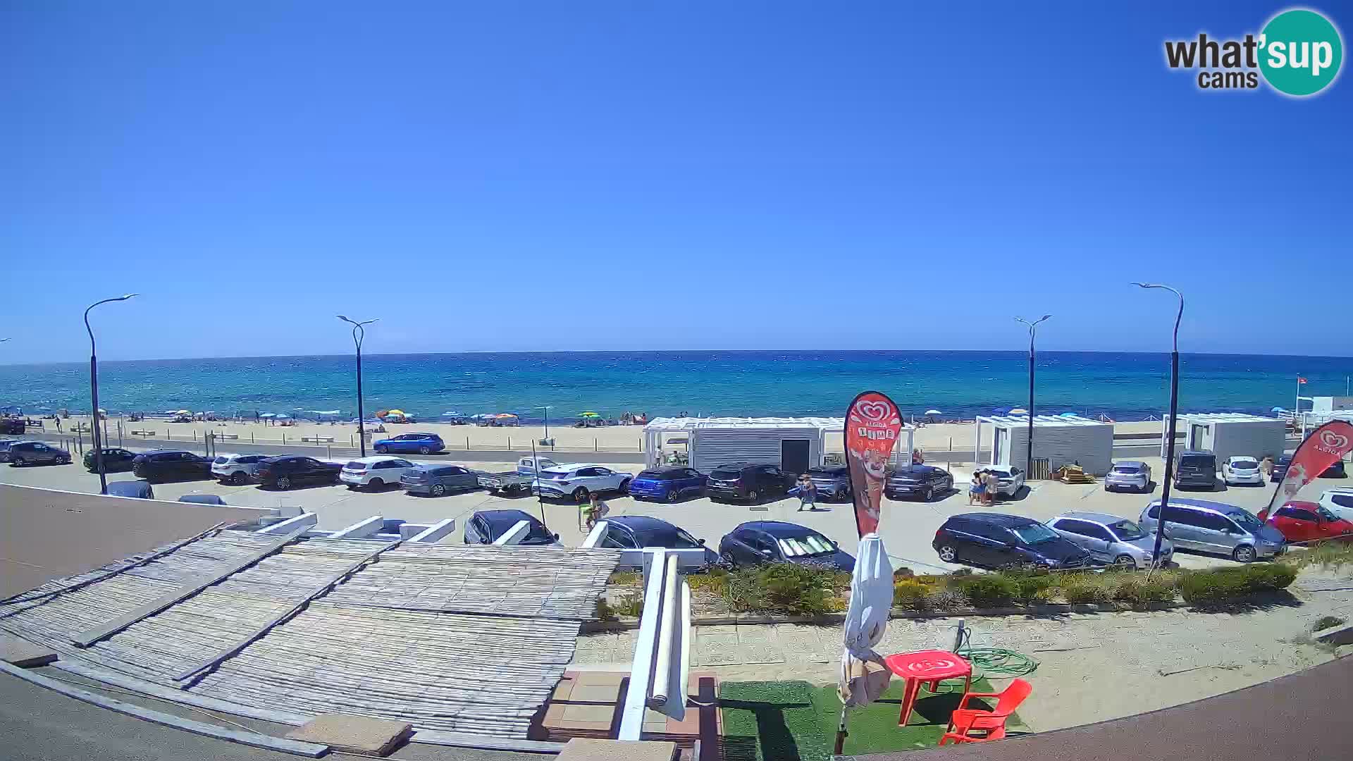 LIVE Webcam spiaggia Badesi Li Junchi – Sardegna turismo Italia