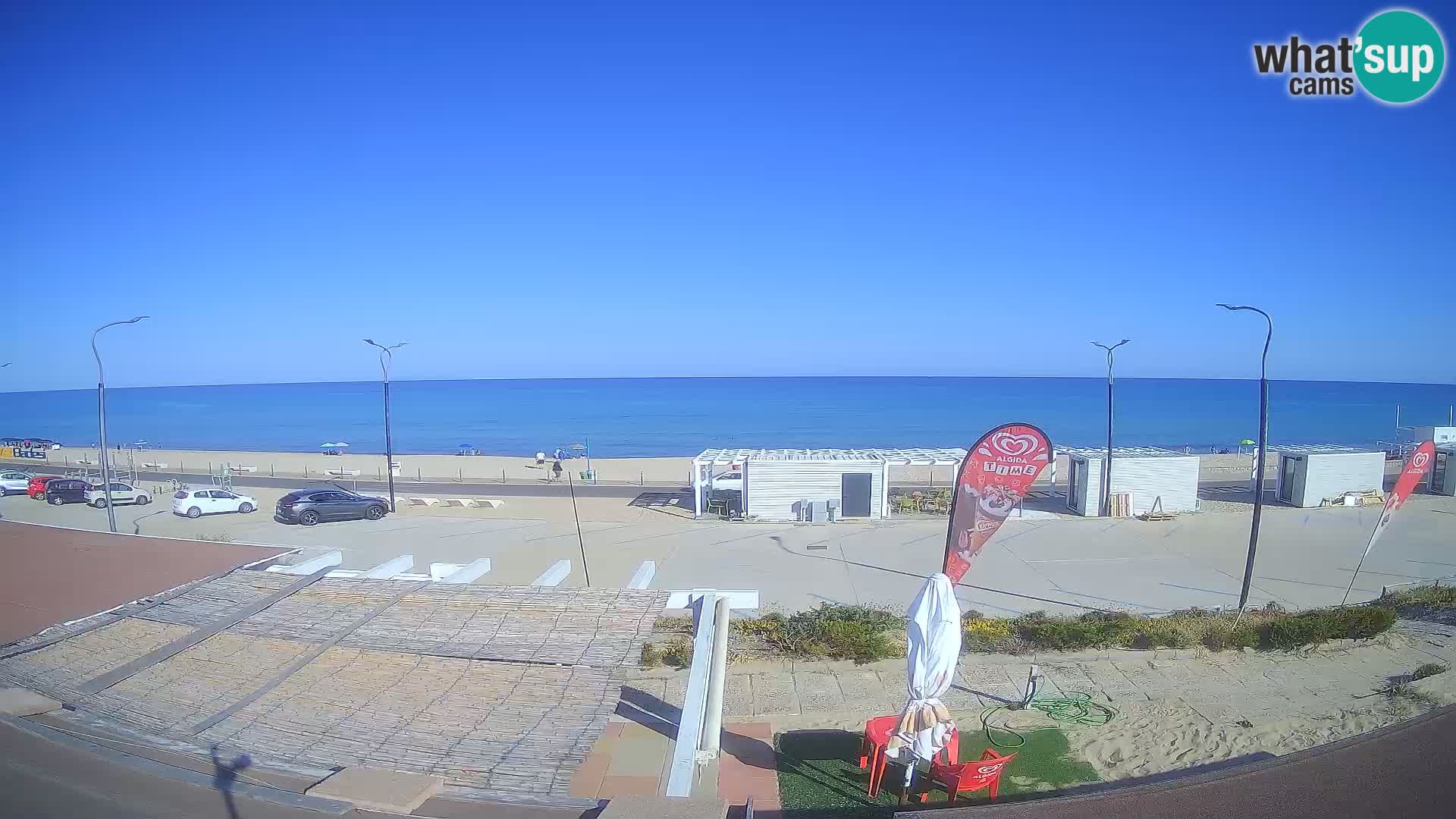 LIVE Webcam Strand Badesi Li Junchi – Sardinien Tourismus Italien