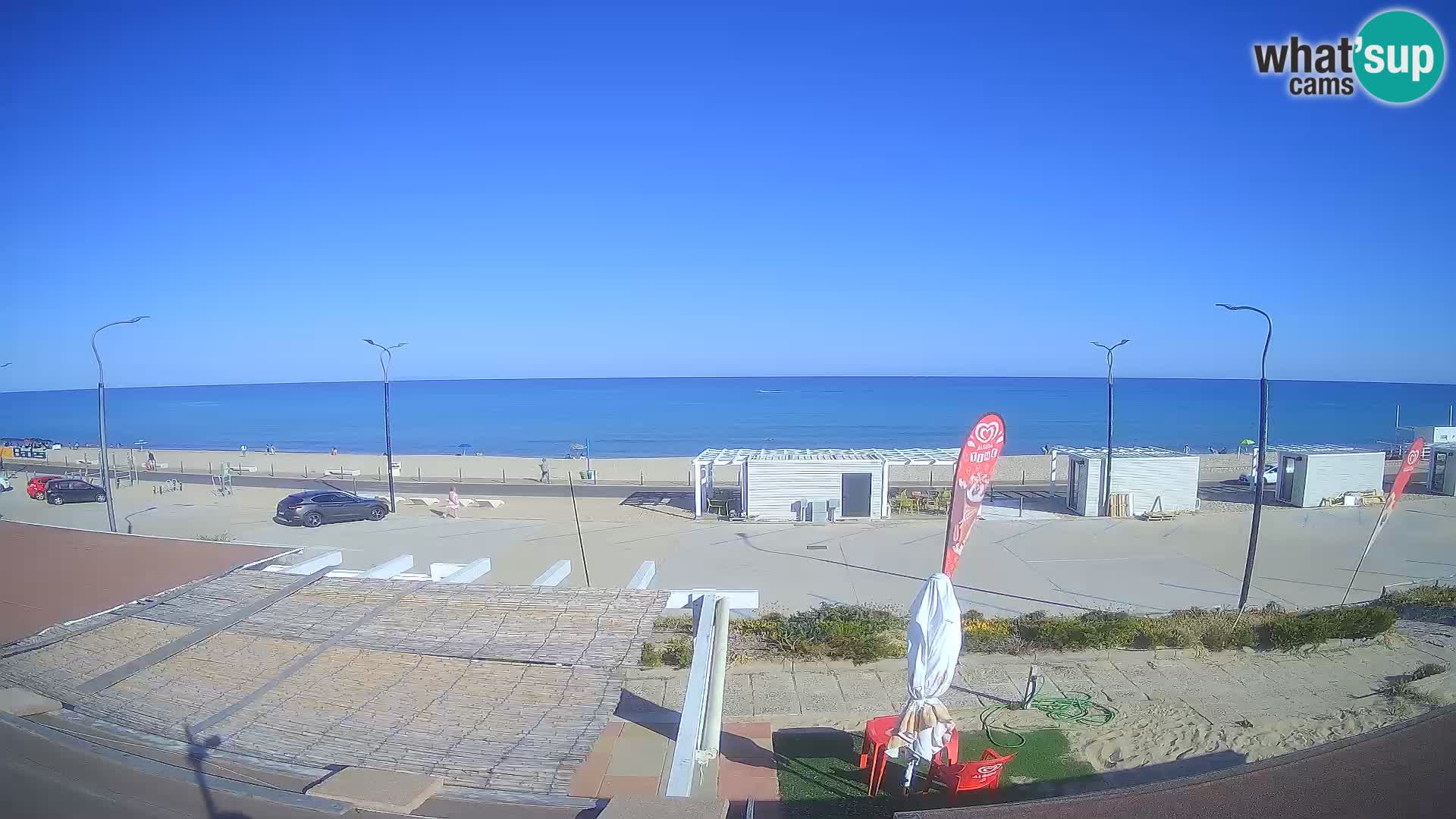 LIVE Webcam Strand Badesi Li Junchi – Sardinien Tourismus Italien