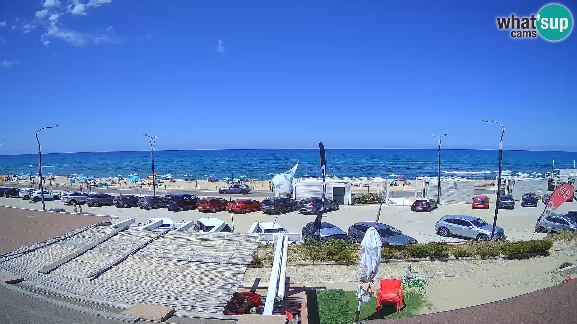 LIVE Webcam Badesi beach Li Junchi – Sardinia tourism Italy