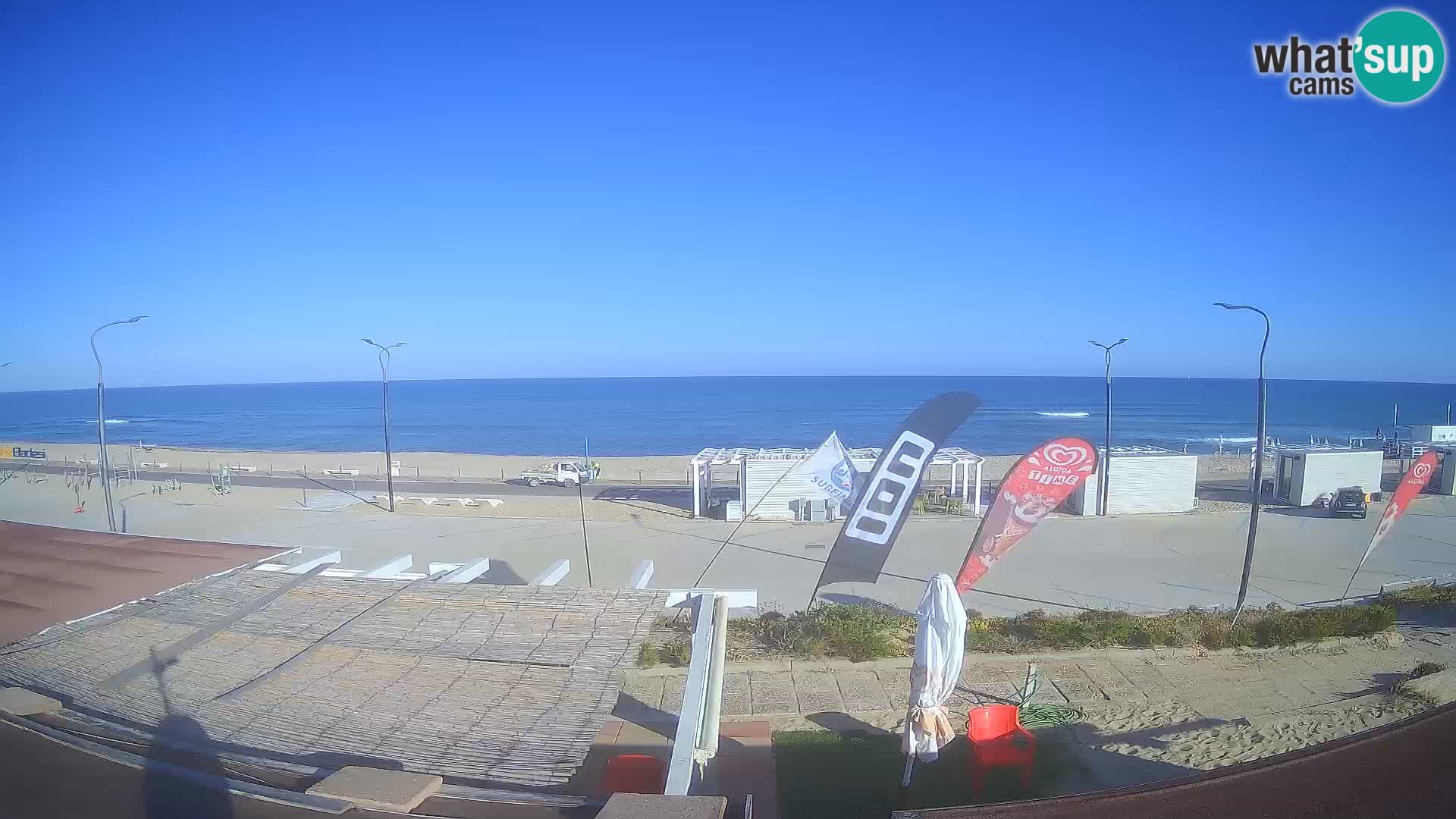 LIVE Webcam Strand Badesi Li Junchi – Sardinien Tourismus Italien