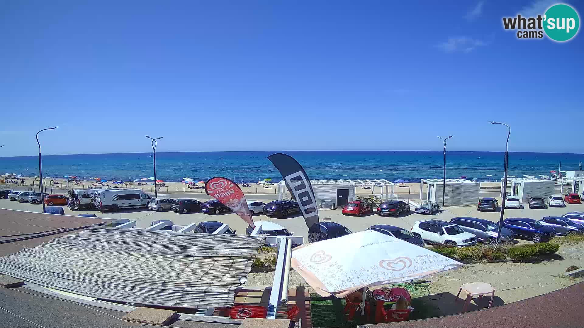 UŽIVO Webcam plaža Badesi Li Junchi – turizam na Sardiniji Italija