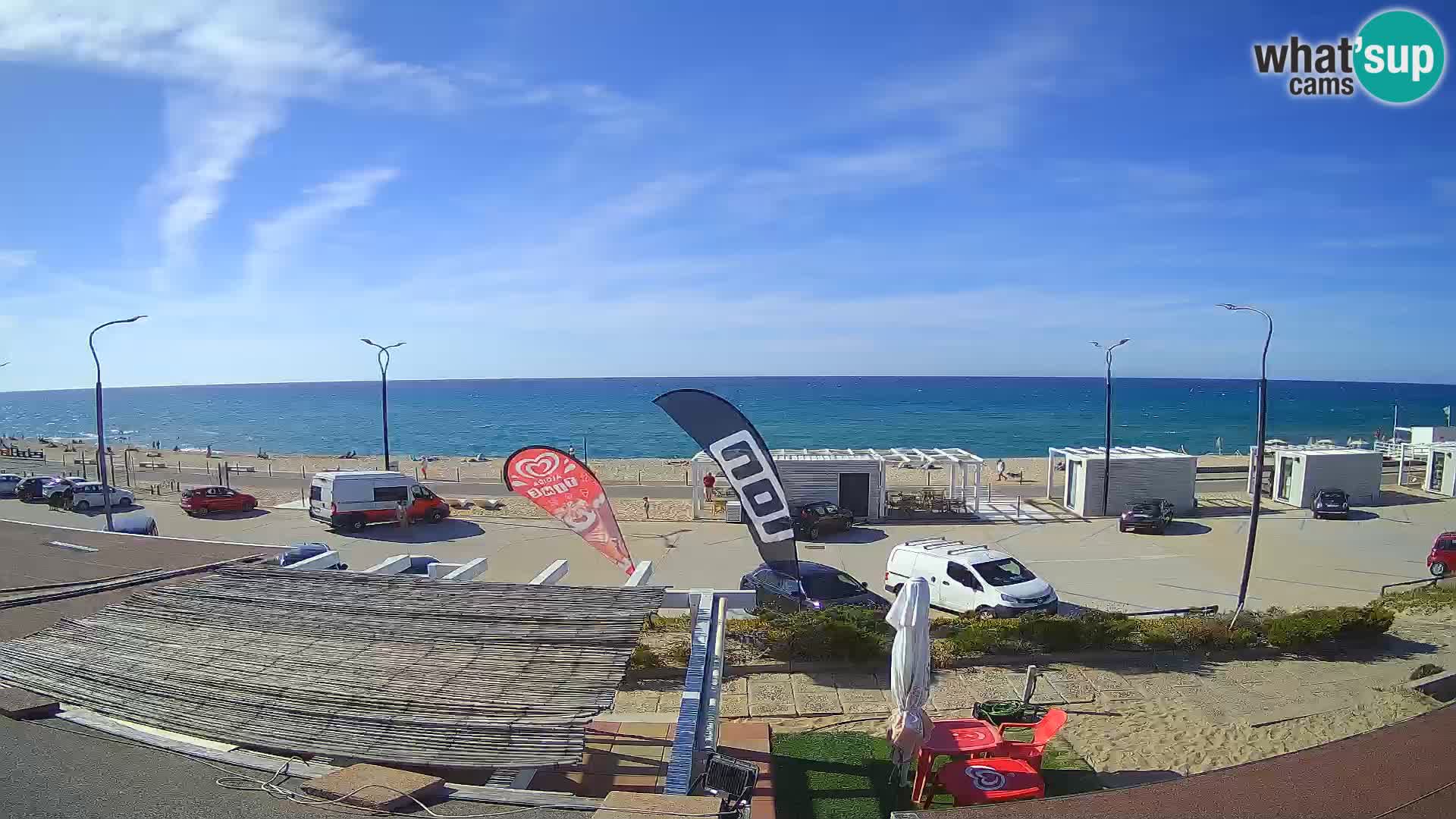 UŽIVO Webcam plaža Badesi Li Junchi – turizam na Sardiniji Italija