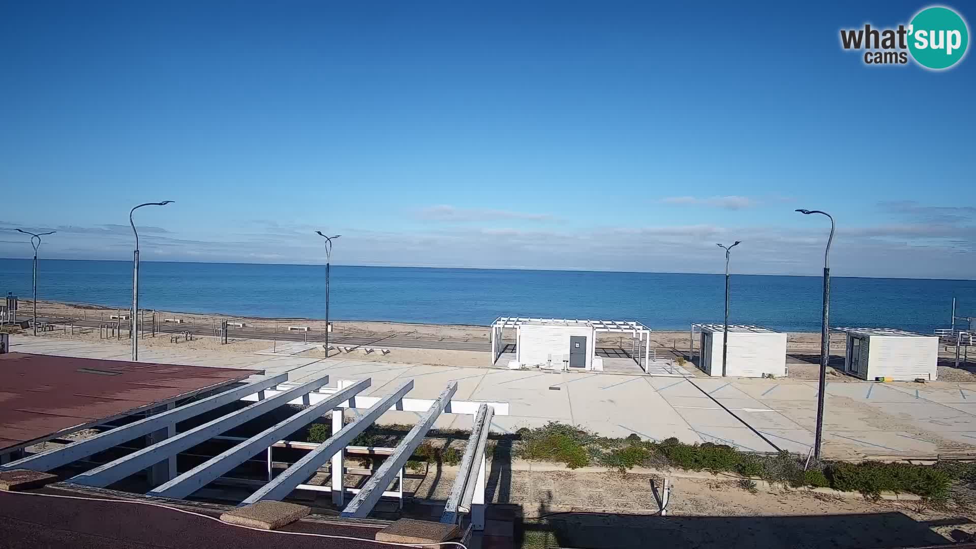 UŽIVO Webcam plaža Badesi Li Junchi – turizam na Sardiniji Italija