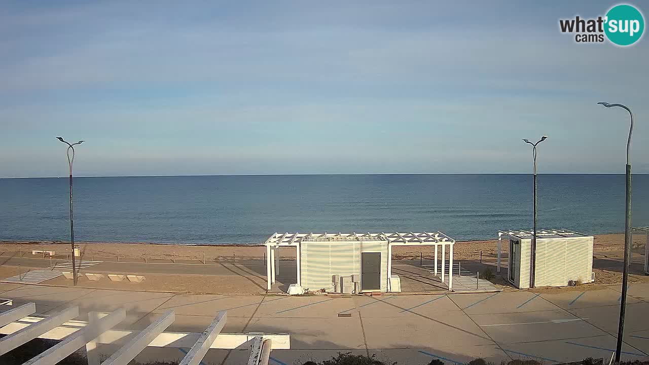 LIVE Webcam Badesi beach Li Junchi – Sardinia tourism Italy