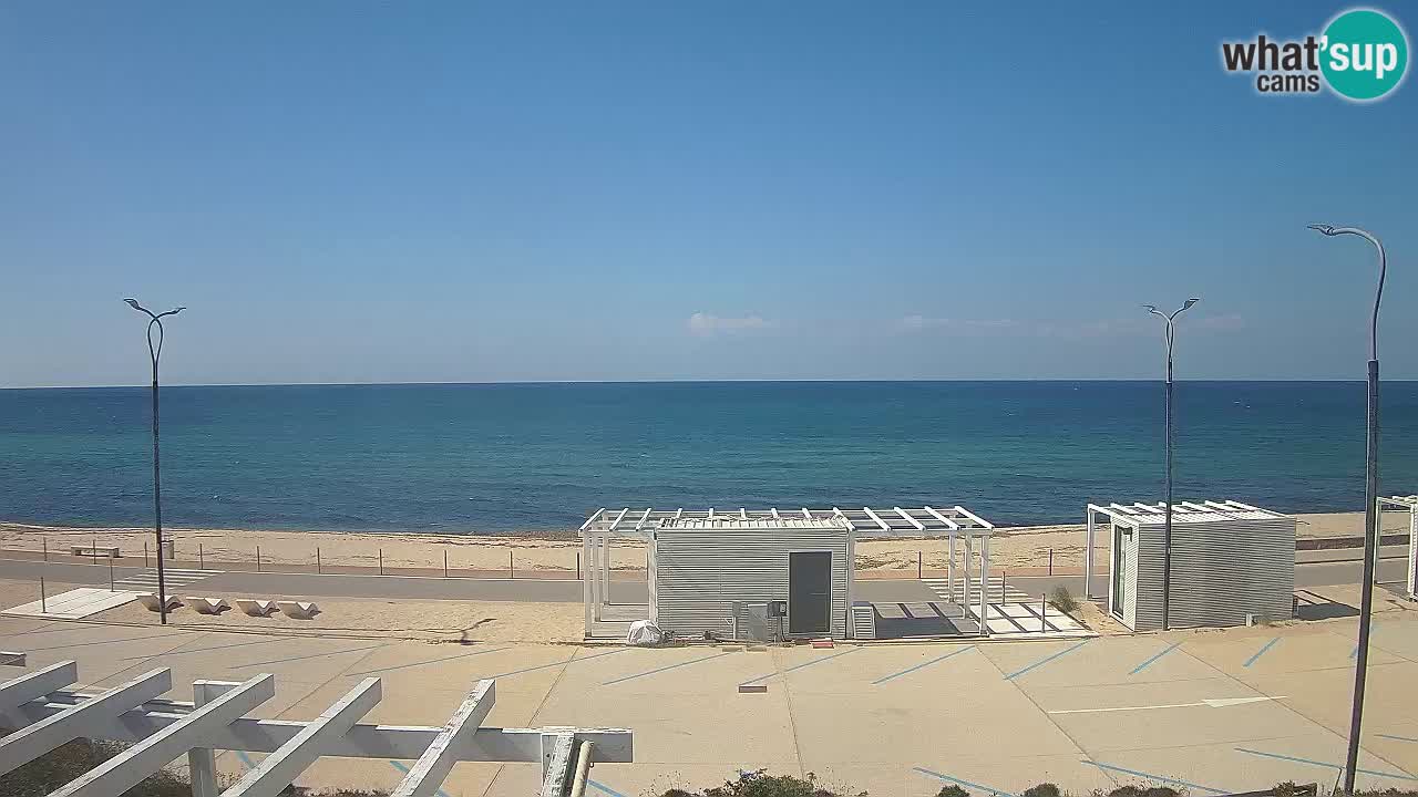 LIVE Webcam Badesi beach Li Junchi – Sardinia tourism Italy