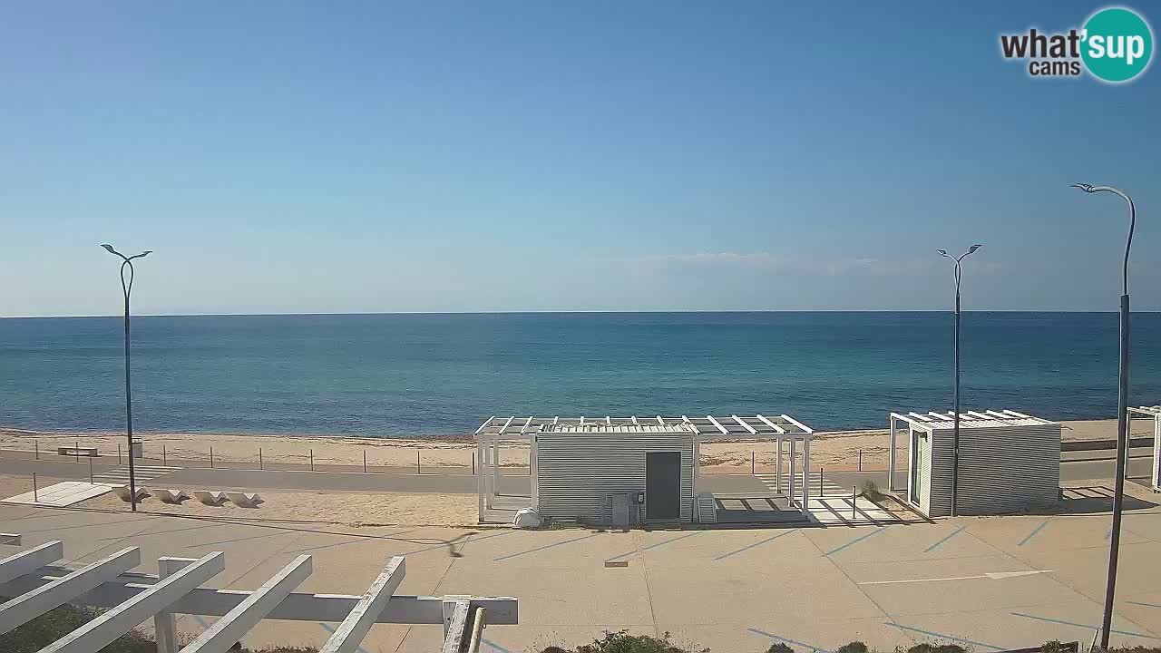 LIVE Webcam Strand Badesi Li Junchi – Sardinien Tourismus Italien