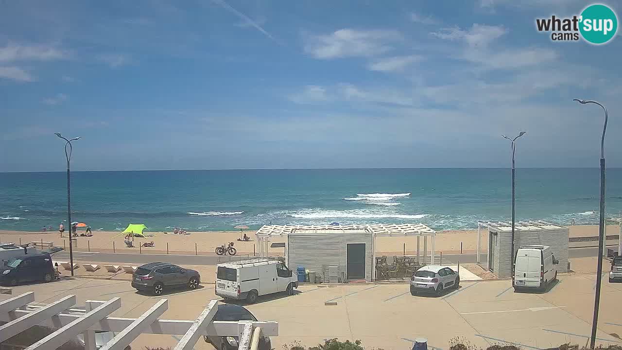 LIVE Webcam Badesi beach Li Junchi – Sardinia tourism Italy